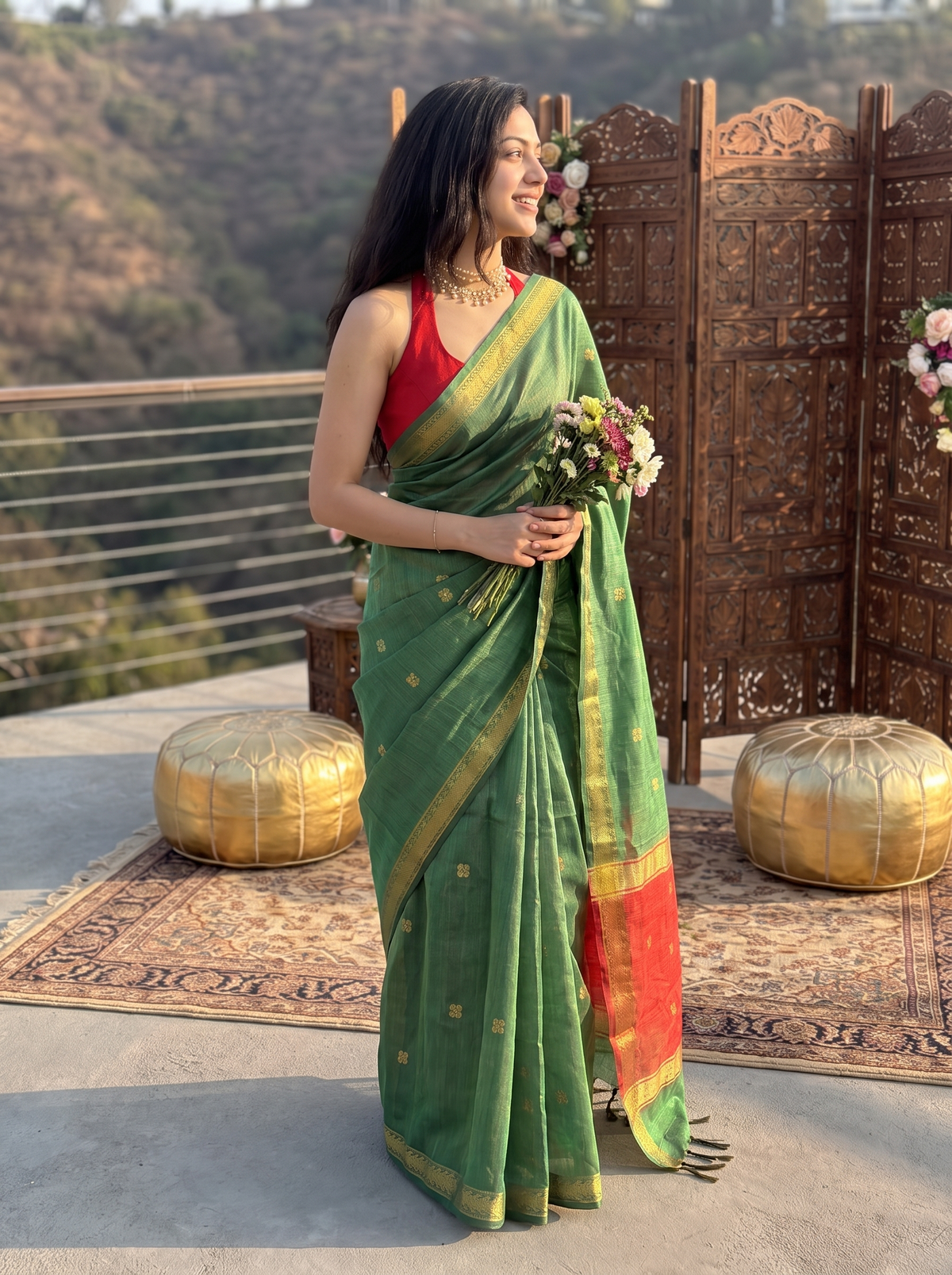 Zareen Maheshwari Cotton Saree
