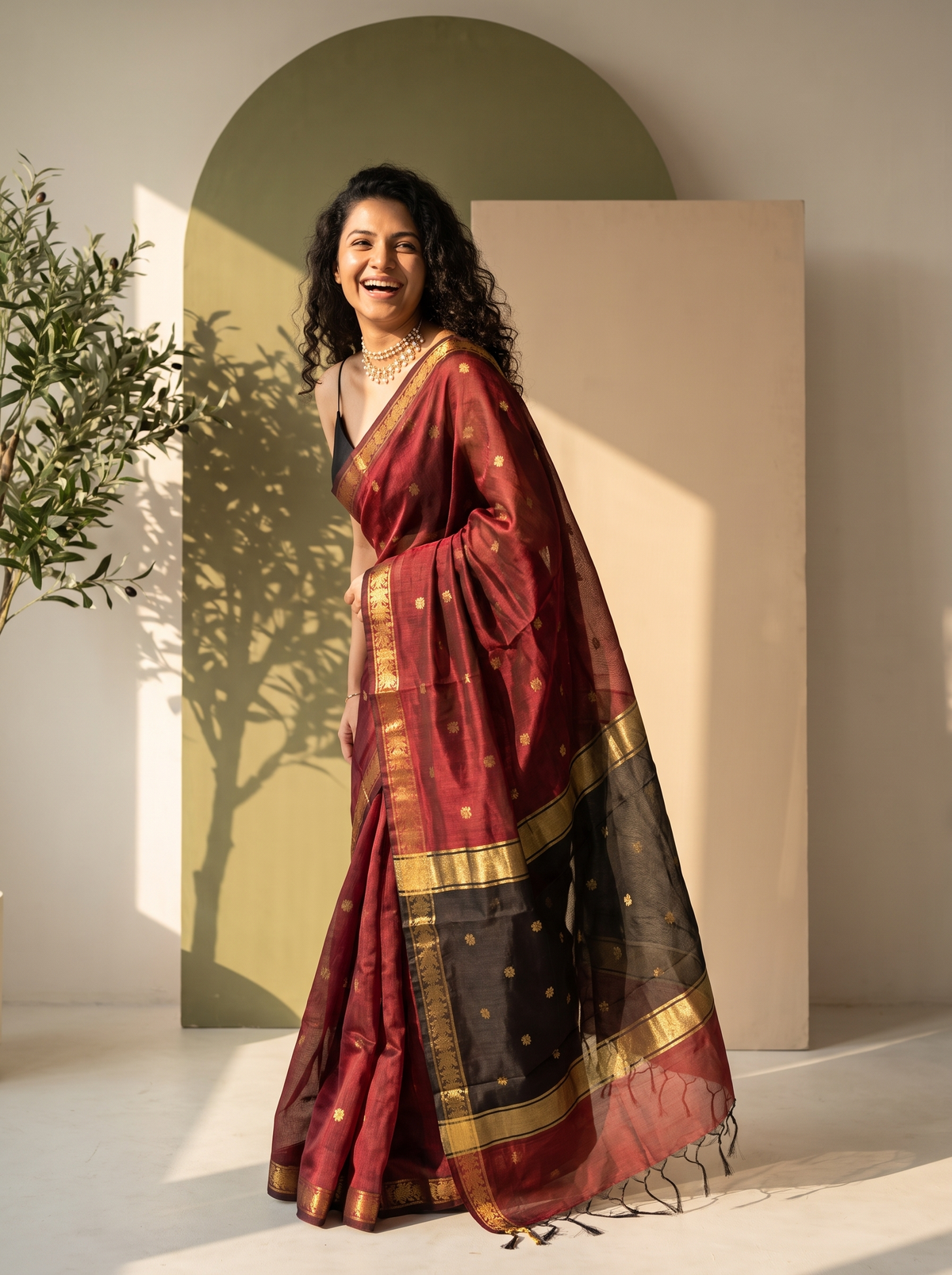 Aarzoo Maheshwari Cotton Saree