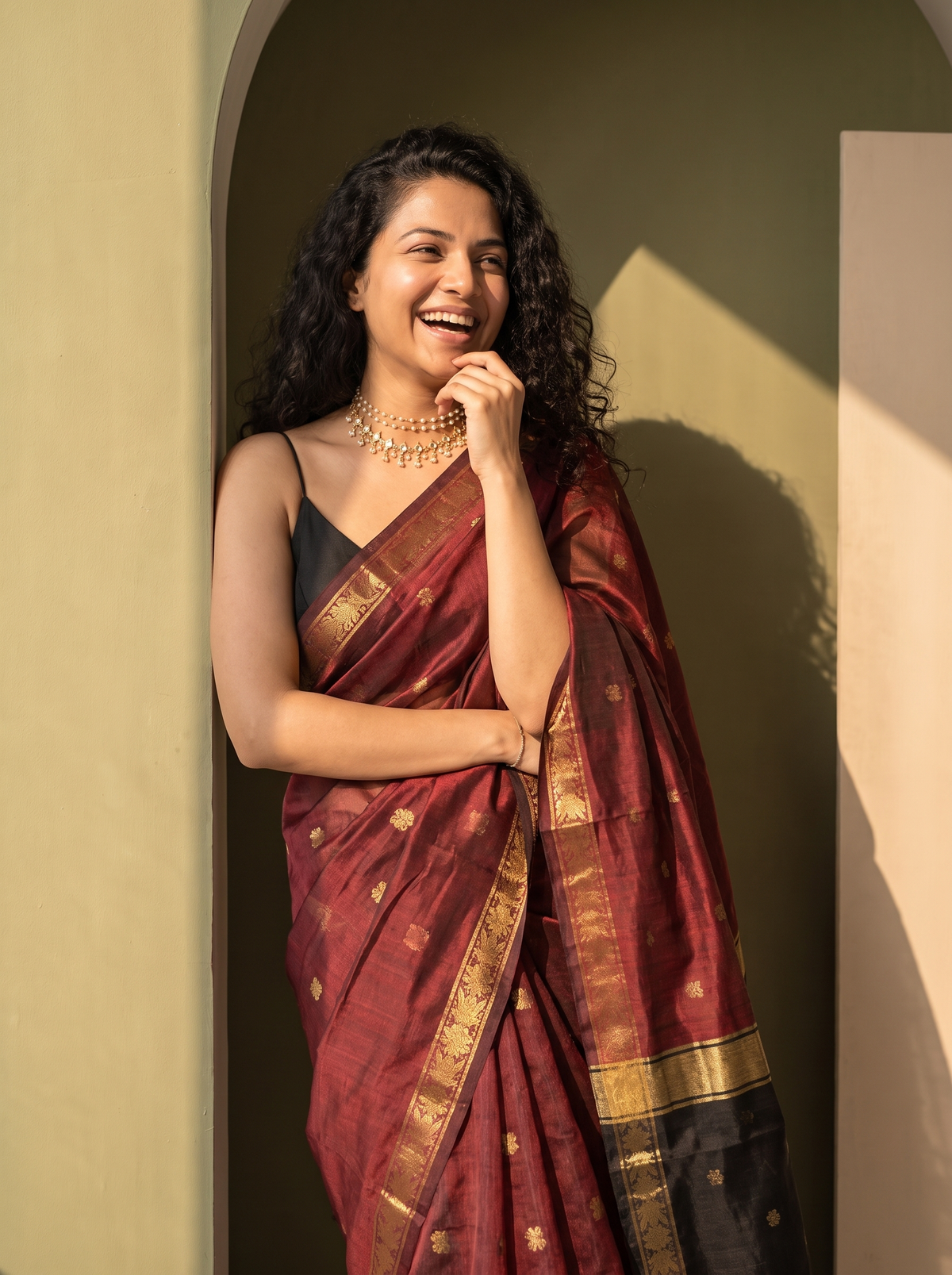 Aarzoo Maheshwari Cotton Saree