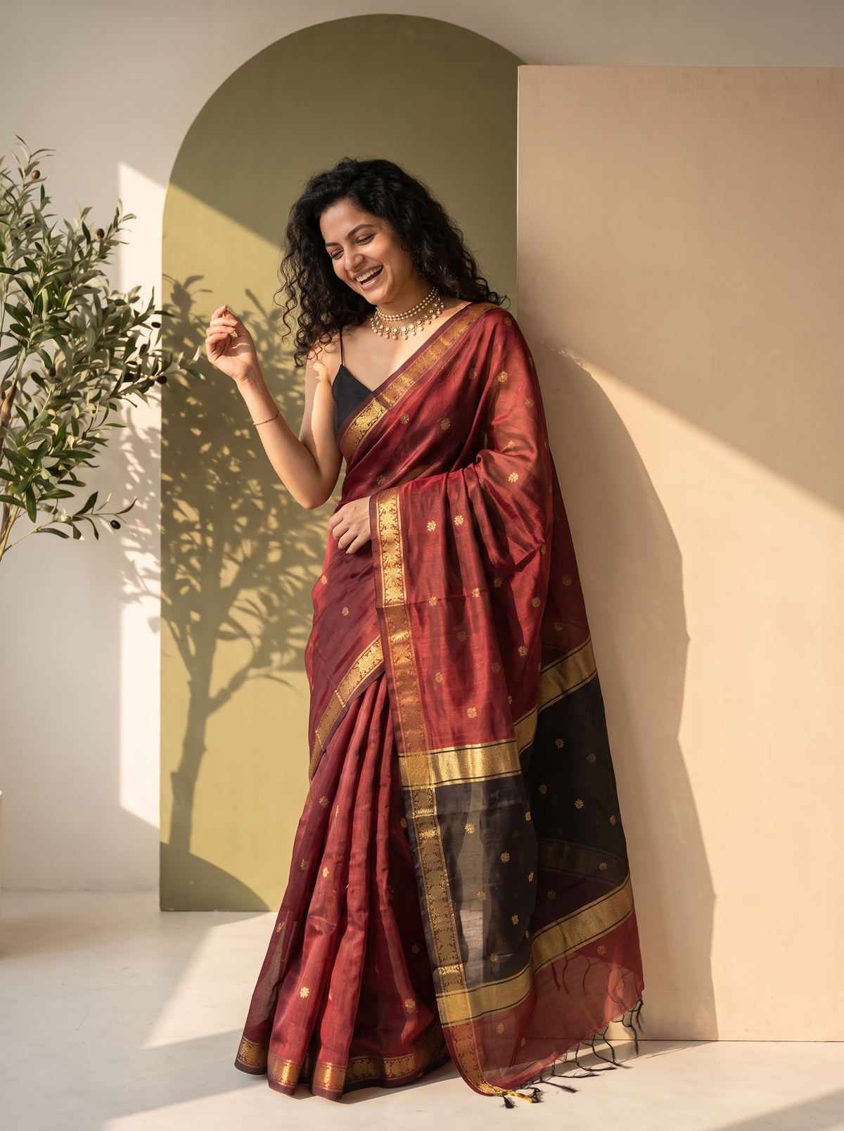 Aarzoo Maheshwari Cotton Saree
