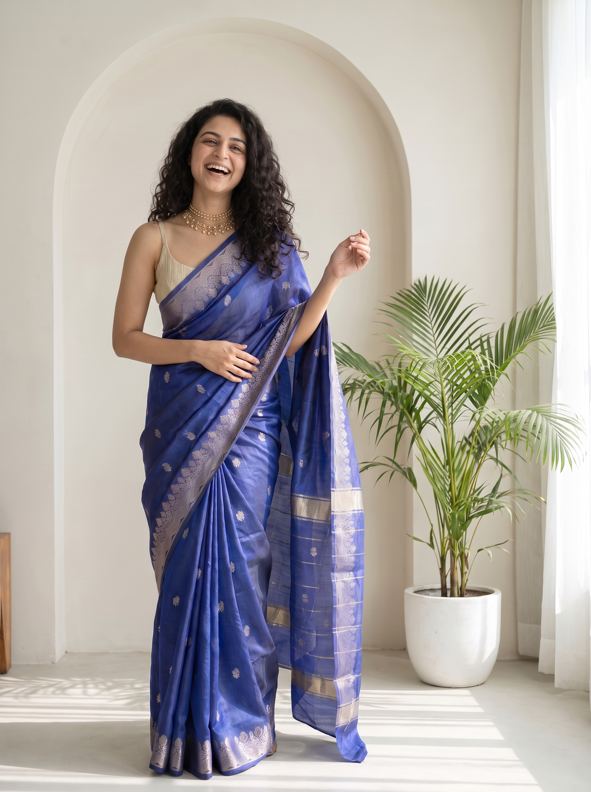 Sitara Banarasi Cotton Saree