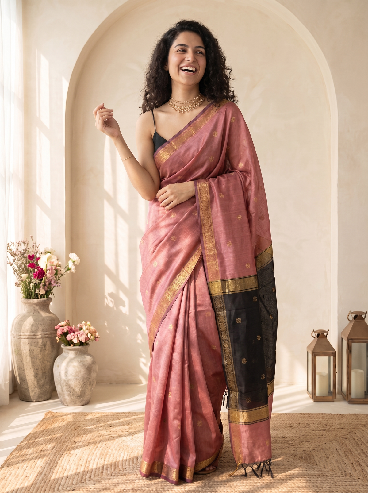 Afsana Maheshwari Cotton Saree