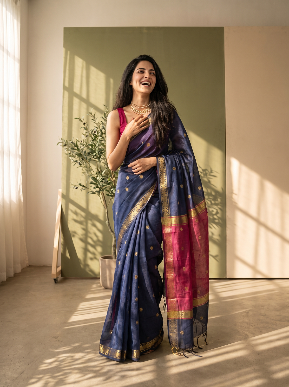 Banaras Darbar Cotton Saree