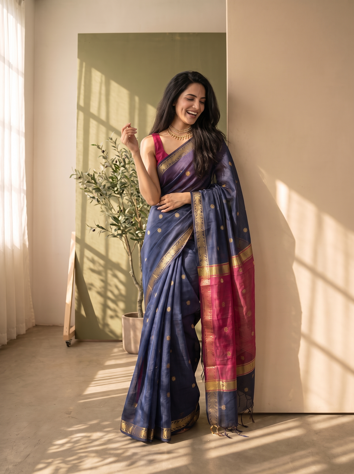 Banaras Darbar Cotton Saree