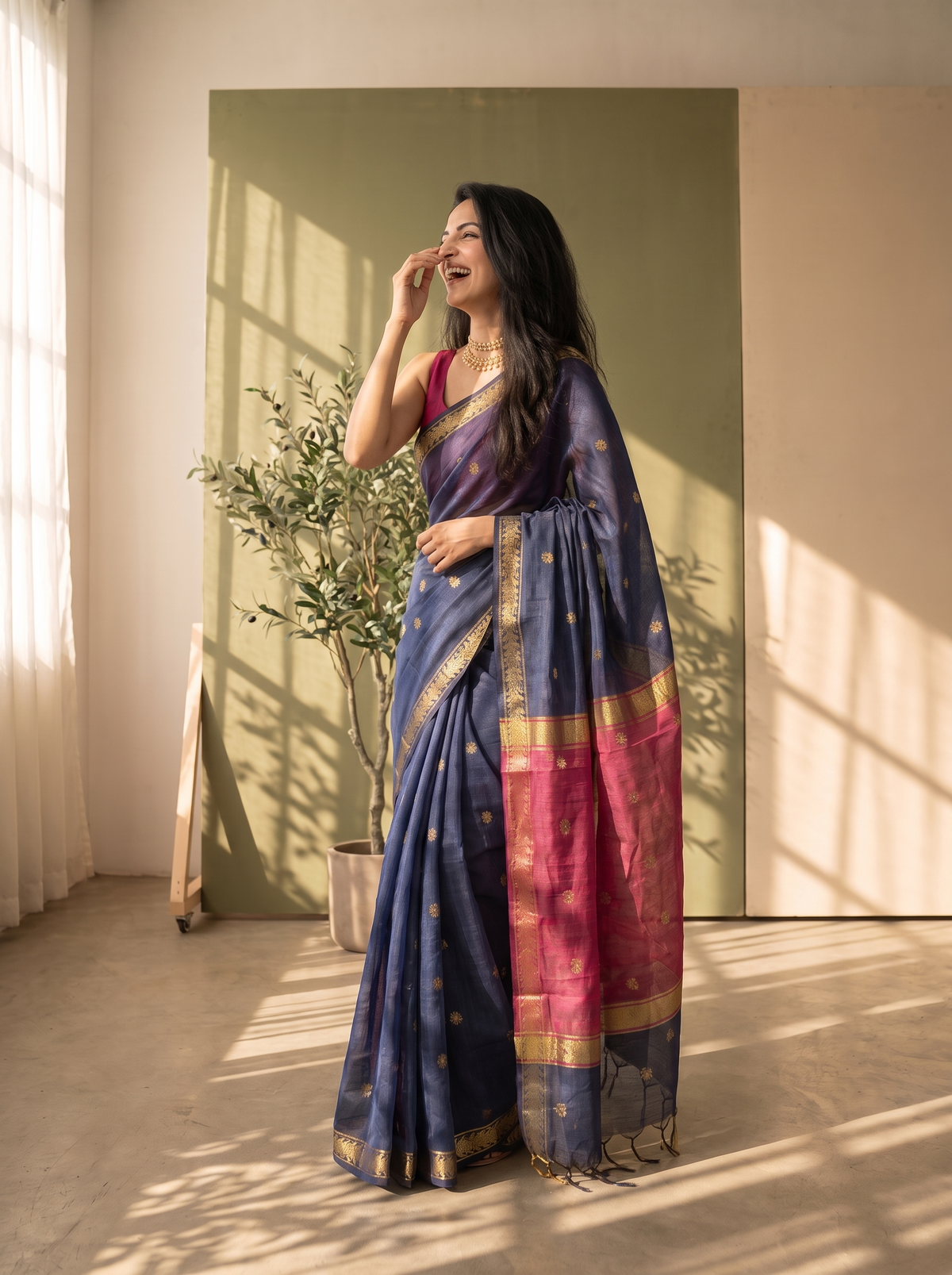 Banaras Darbar Cotton Saree