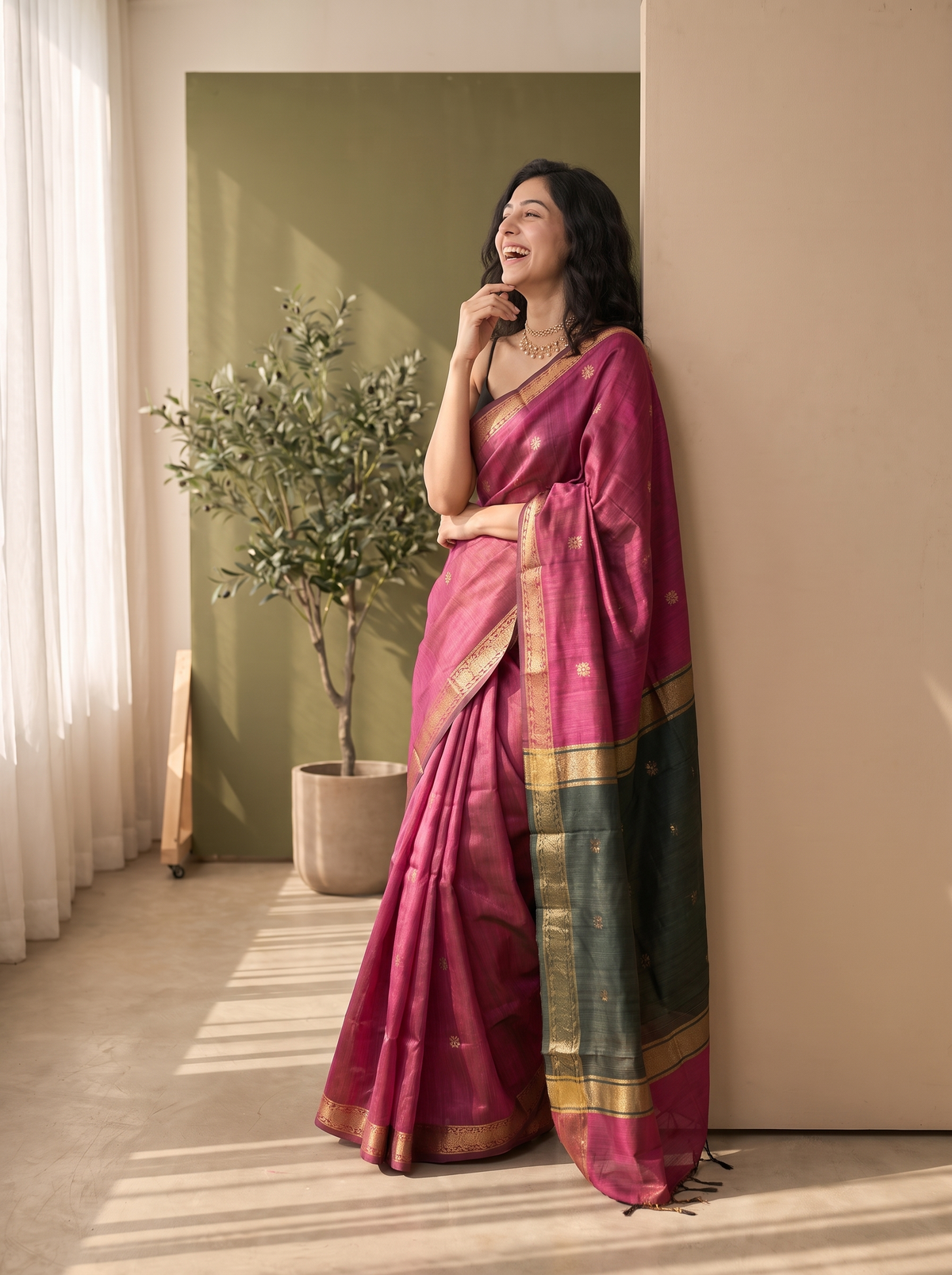 Ruhira Banarasi Cotton Saree