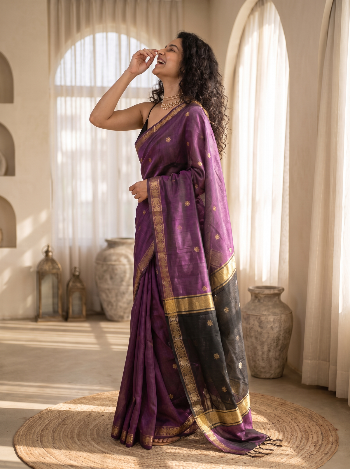 Noorani Banarasi Cotton Saree