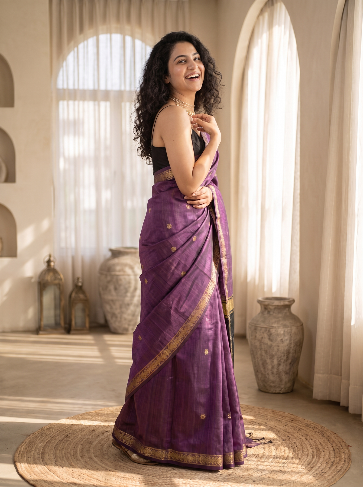 Noorani Banarasi Cotton Saree