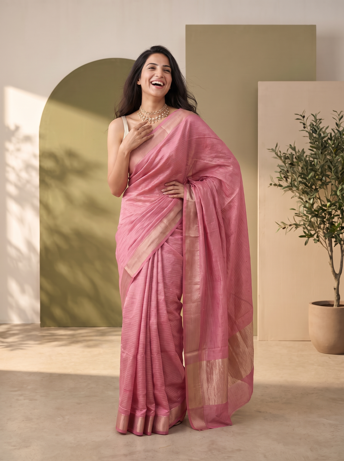 Payal Jari Silk Saree