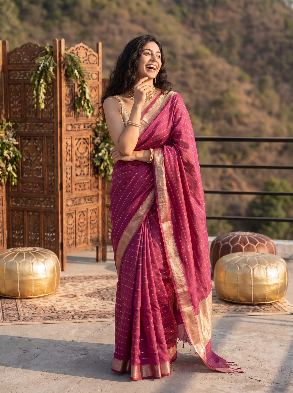 Albeli Jari Silk Saree