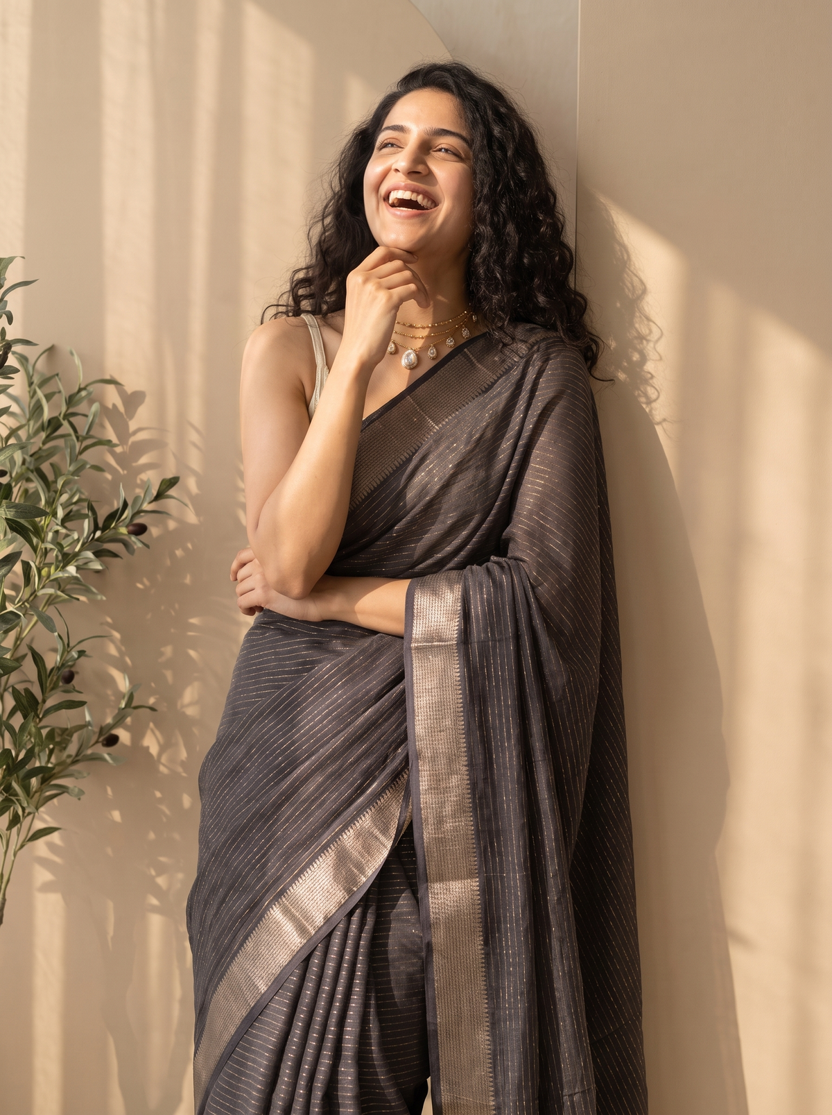 Jheel Jari Silk Saree