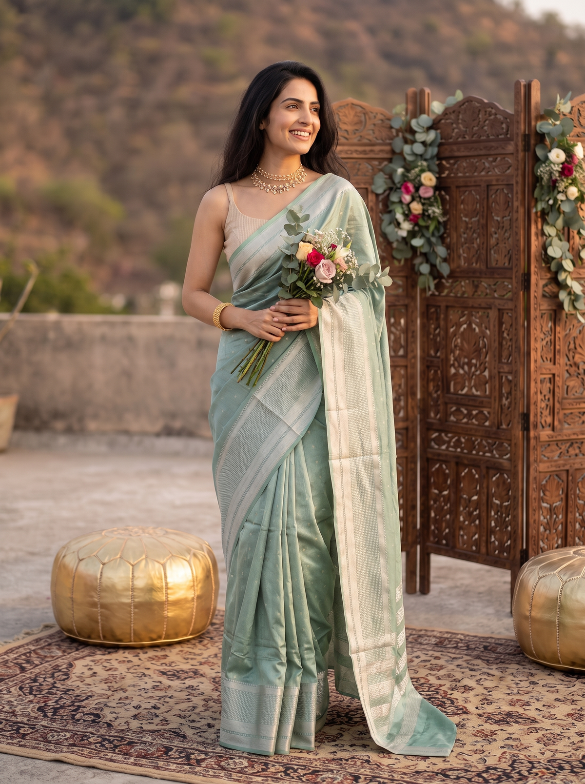 Aashiyana Jari Silk Saree