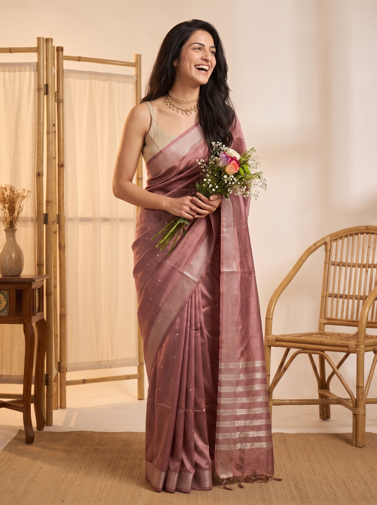 Sona Chidiya Jari Silk Saree