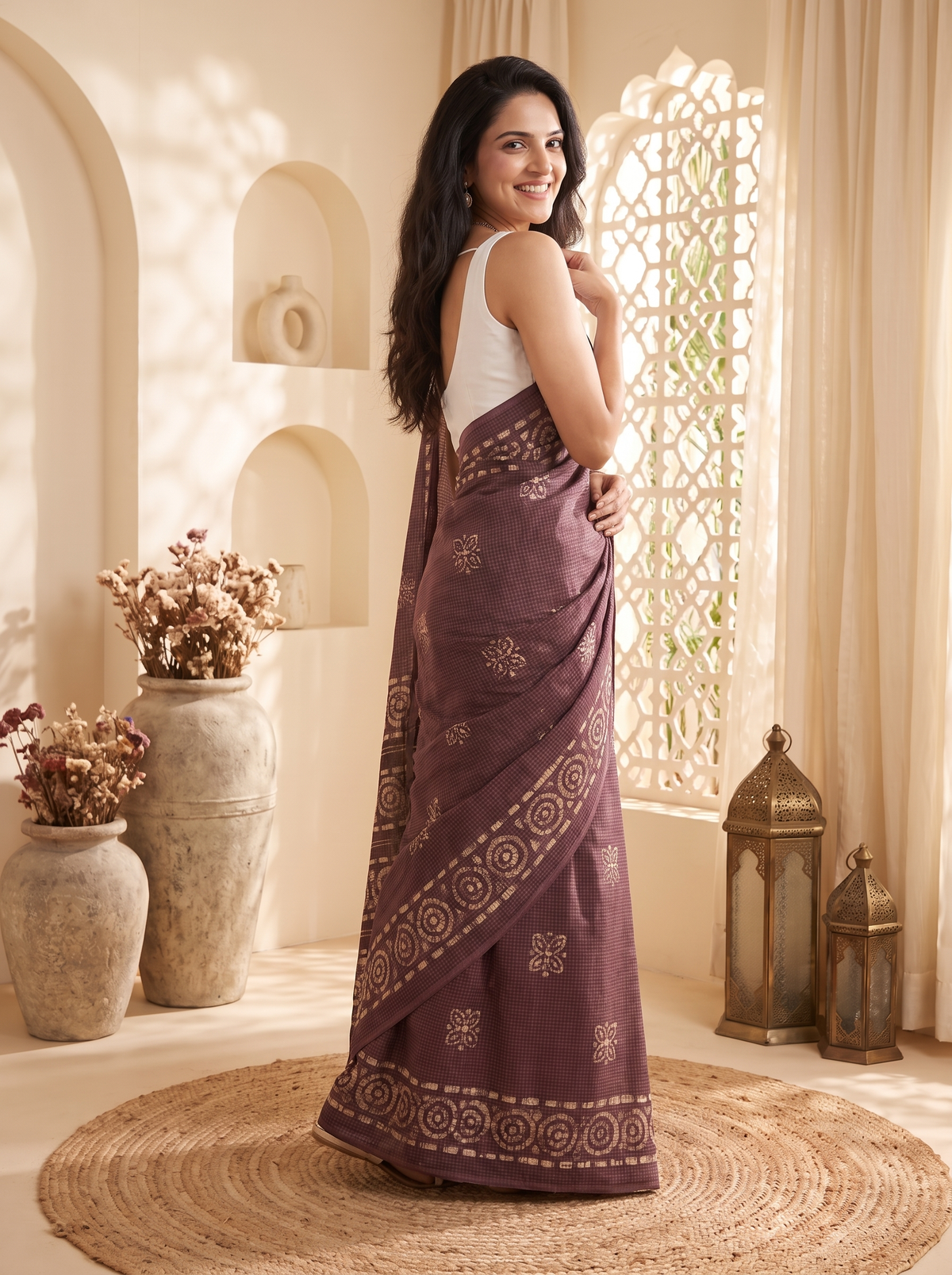 Shonar Batiq Saree