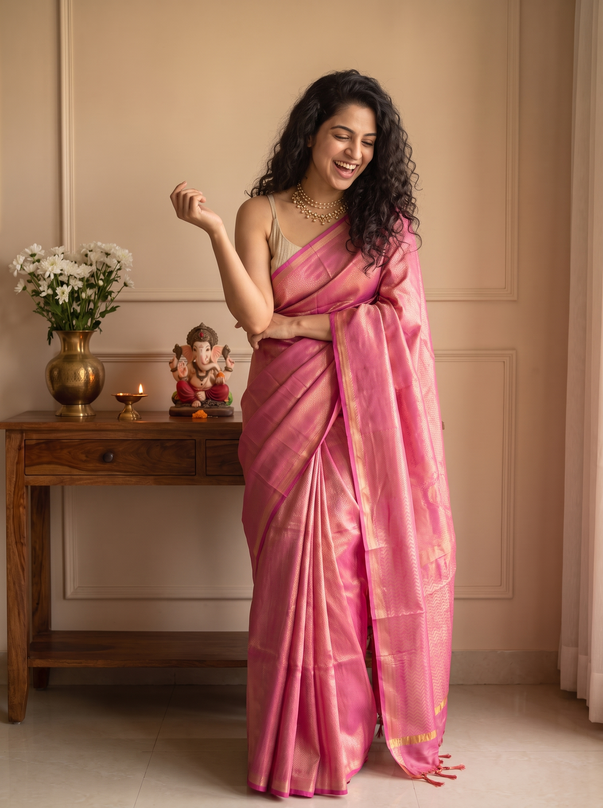Maharani Jari Silk Saree