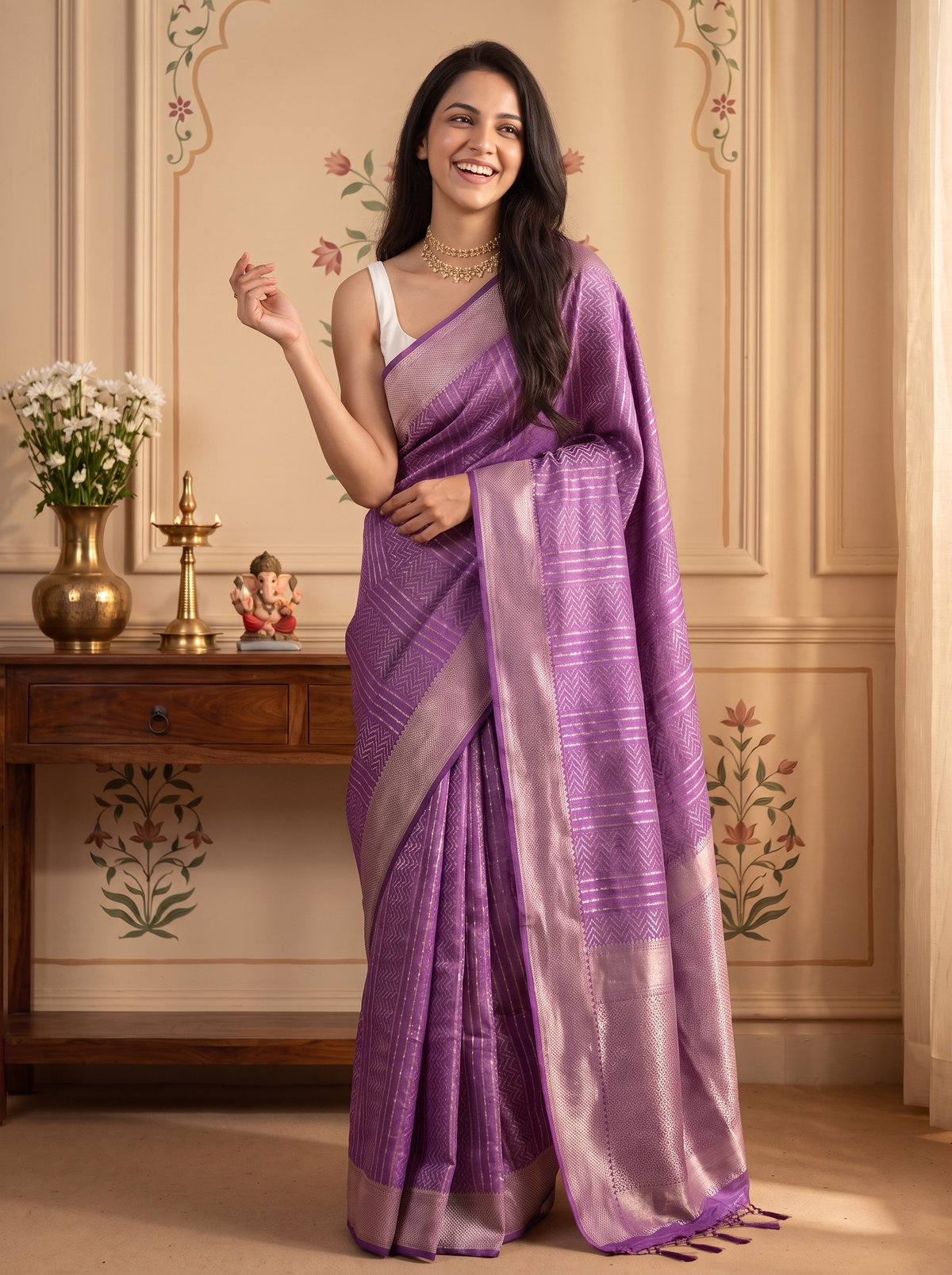 Mahira Jari Silk Saree