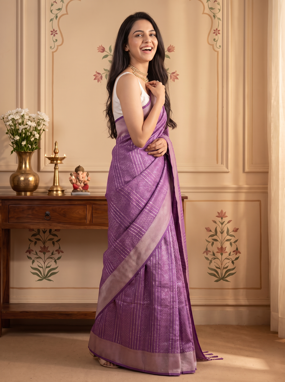 Mahira Jari Silk Saree