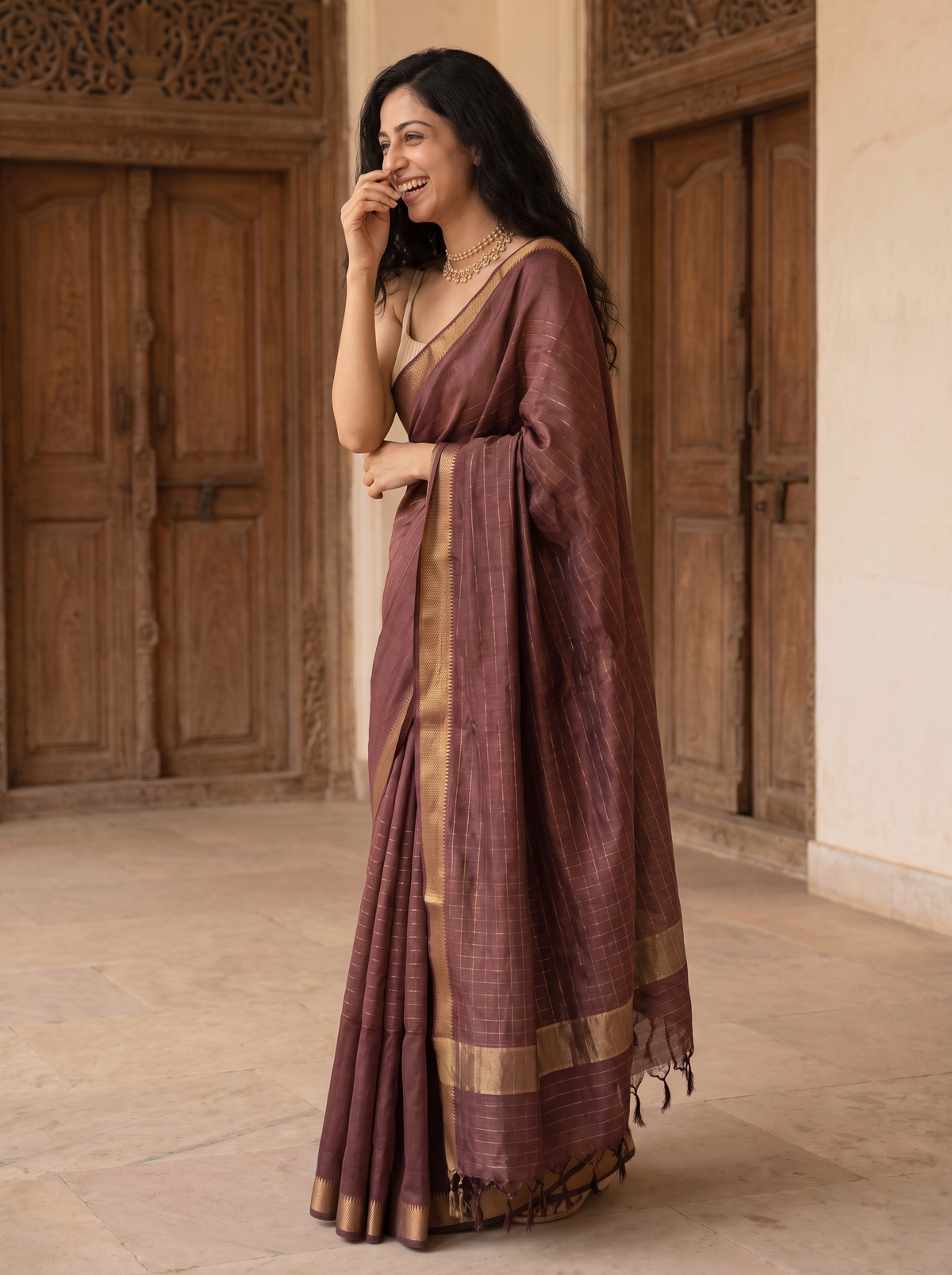 Tanira Jari Silk Saree
