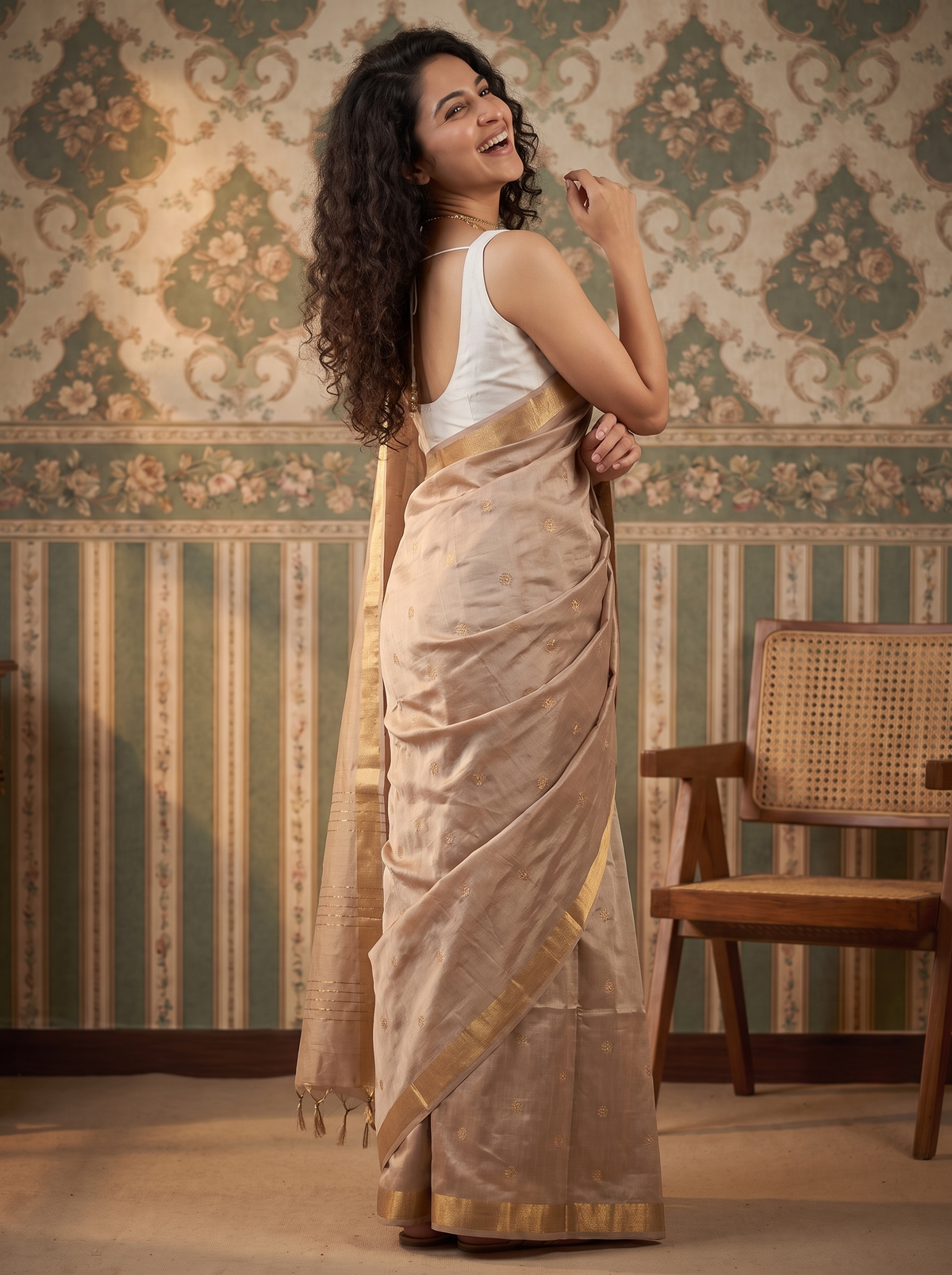 Madhavi Jari Silk Saree