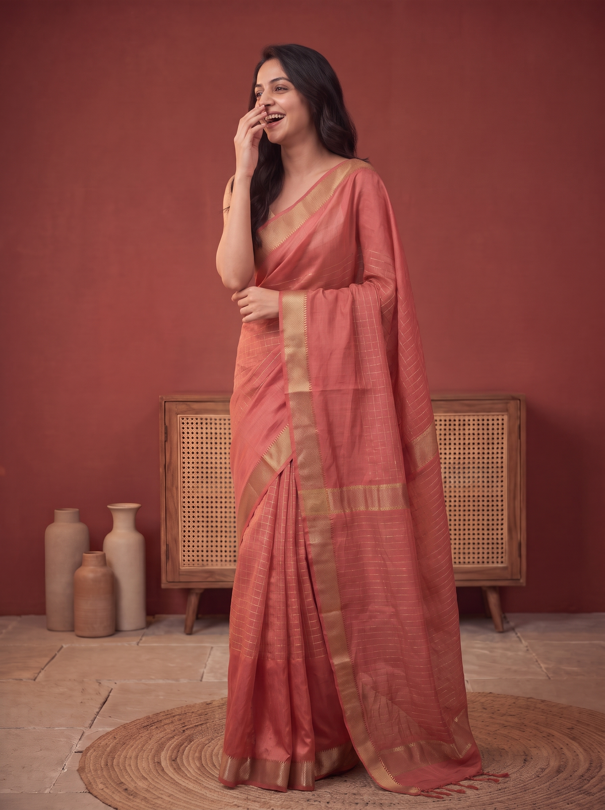 Ratnavali Jari Silk Saree