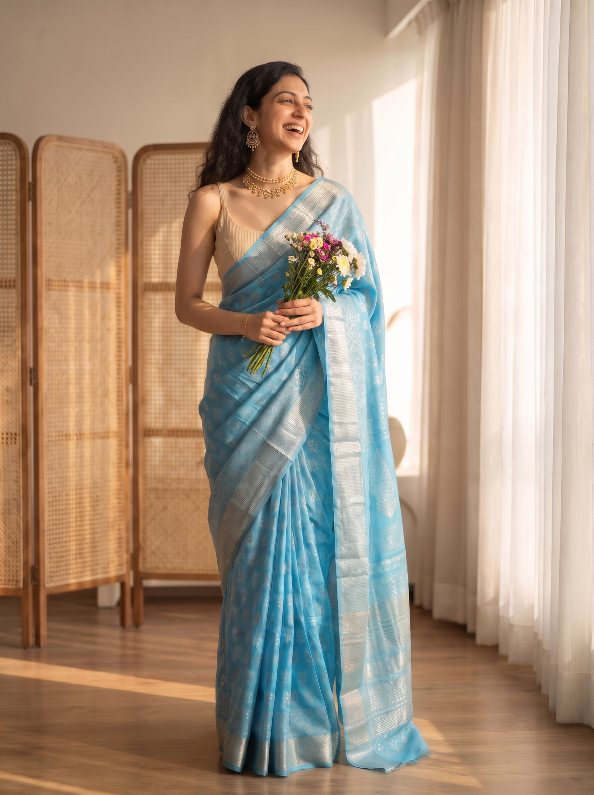 Kairavi Maheshwari Cotton Silk Saree