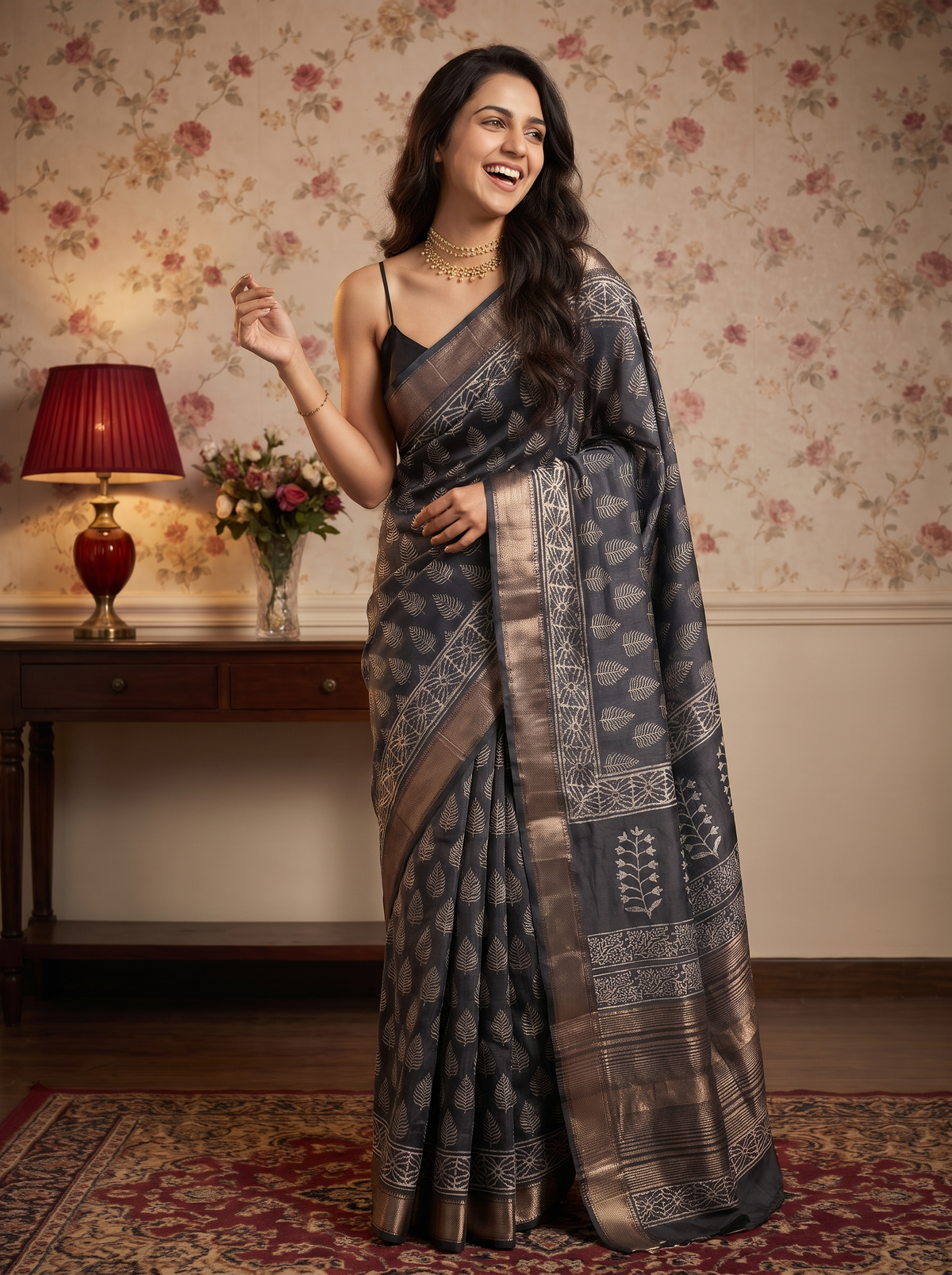 Pankhuri Maheshwari Cotton Silk Saree