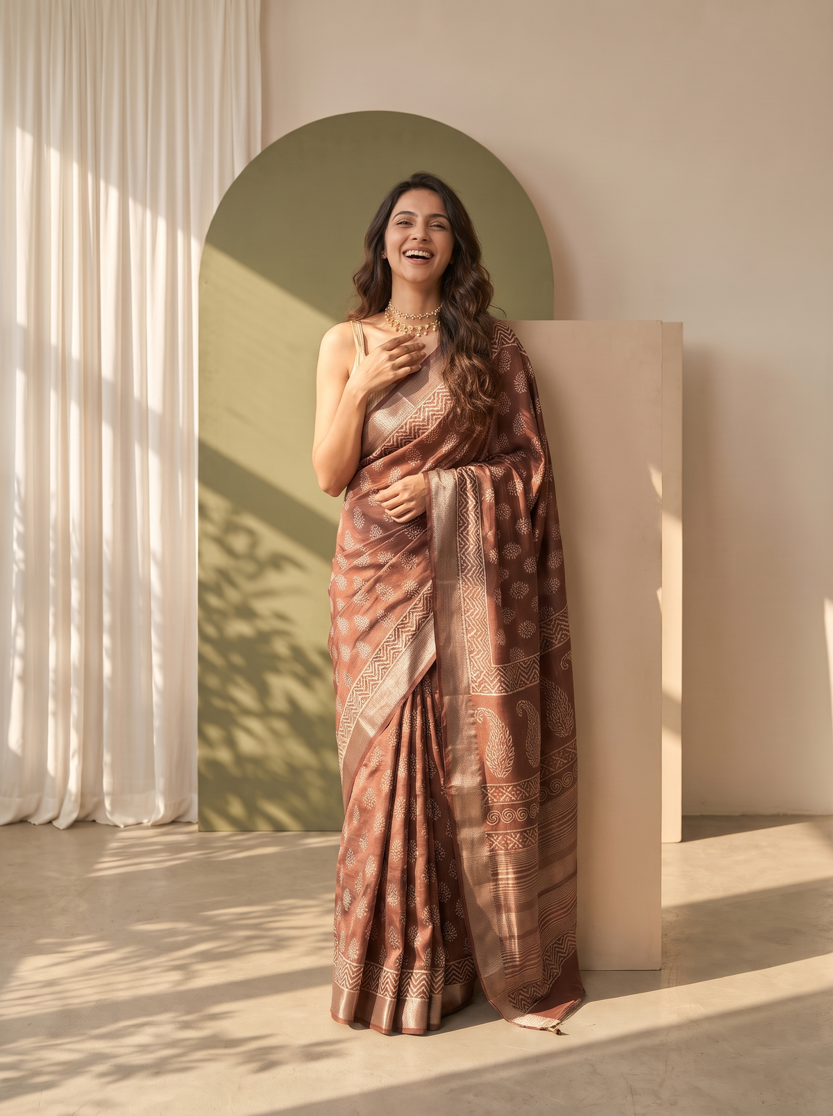 Aarohi Maheshwari Cotton Silk Saree