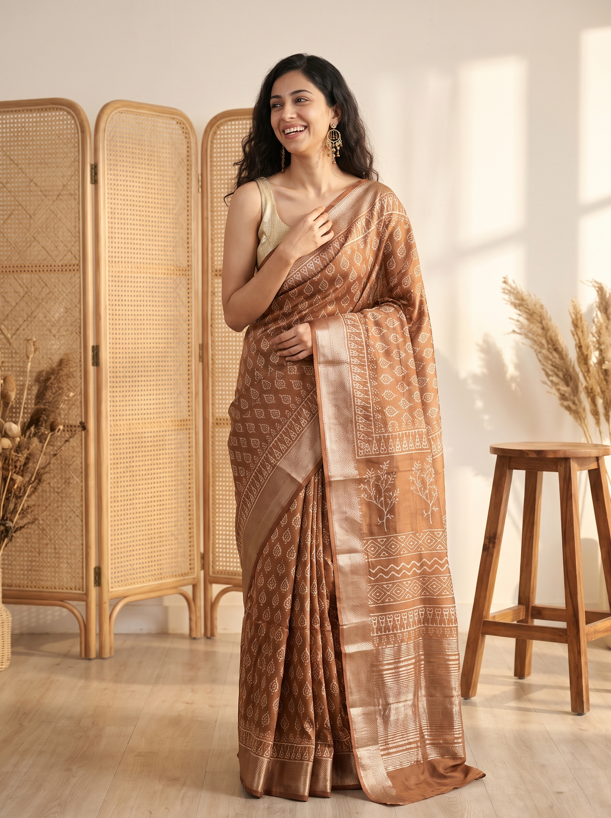 Zarika Maheshwari Cotton Silk Saree
