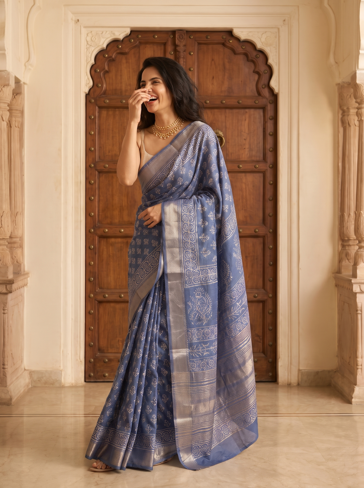 Saheli Maheshwari Cotton Silk Saree