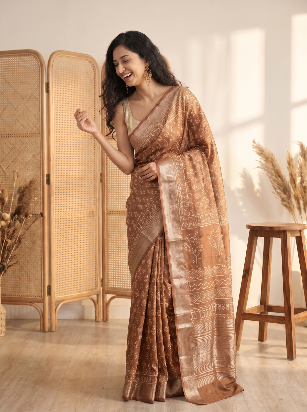 Zarika Maheshwari Cotton Silk Saree