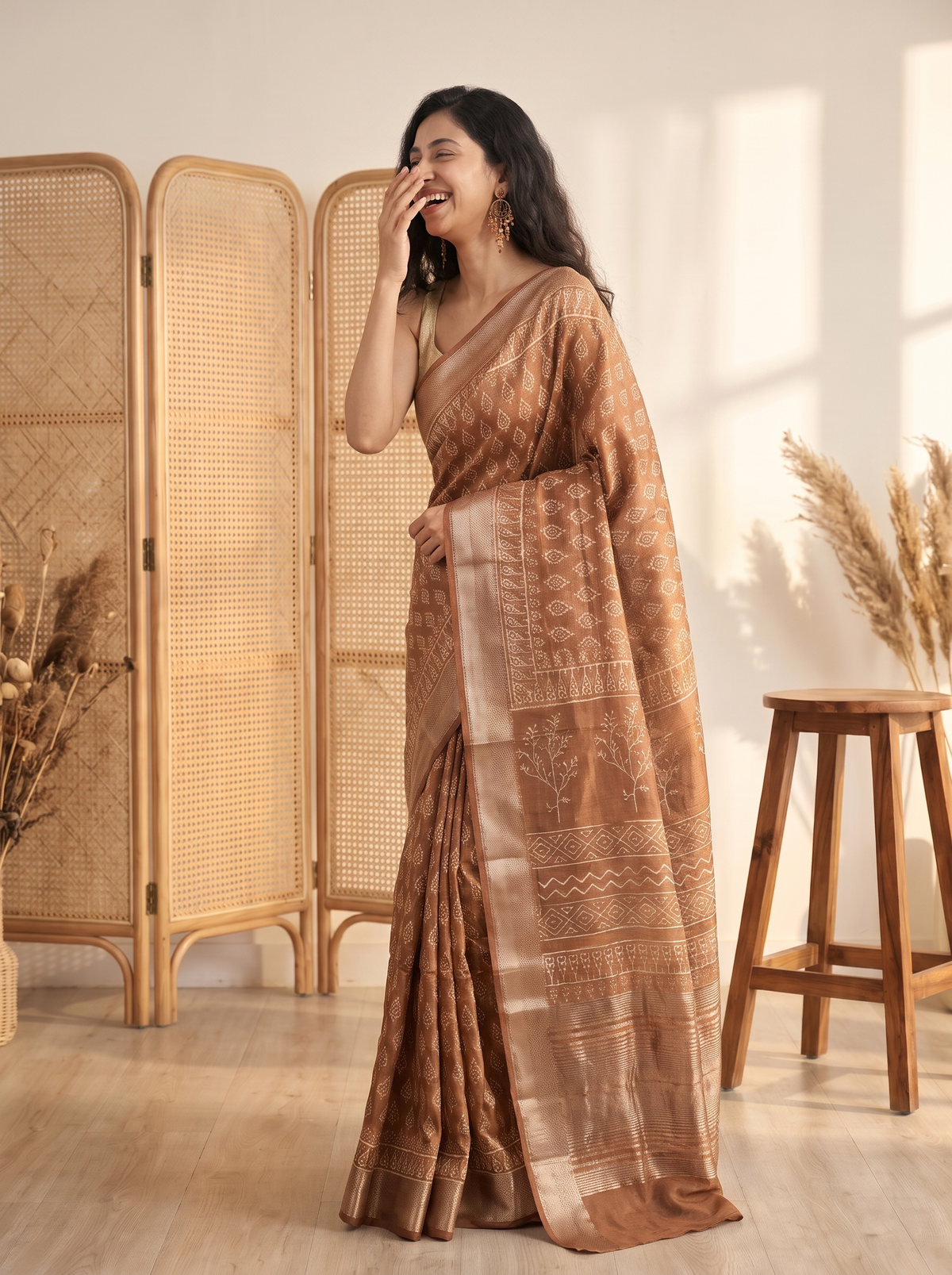 Zarika Maheshwari Cotton Silk Saree