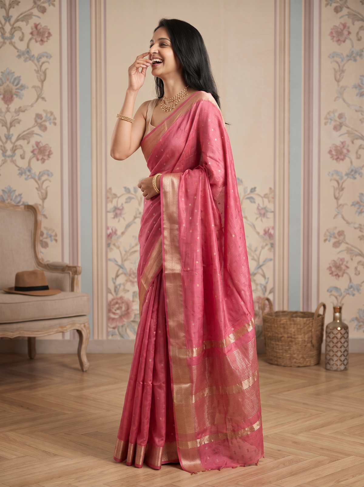 Yuvika Jari Silk Saree