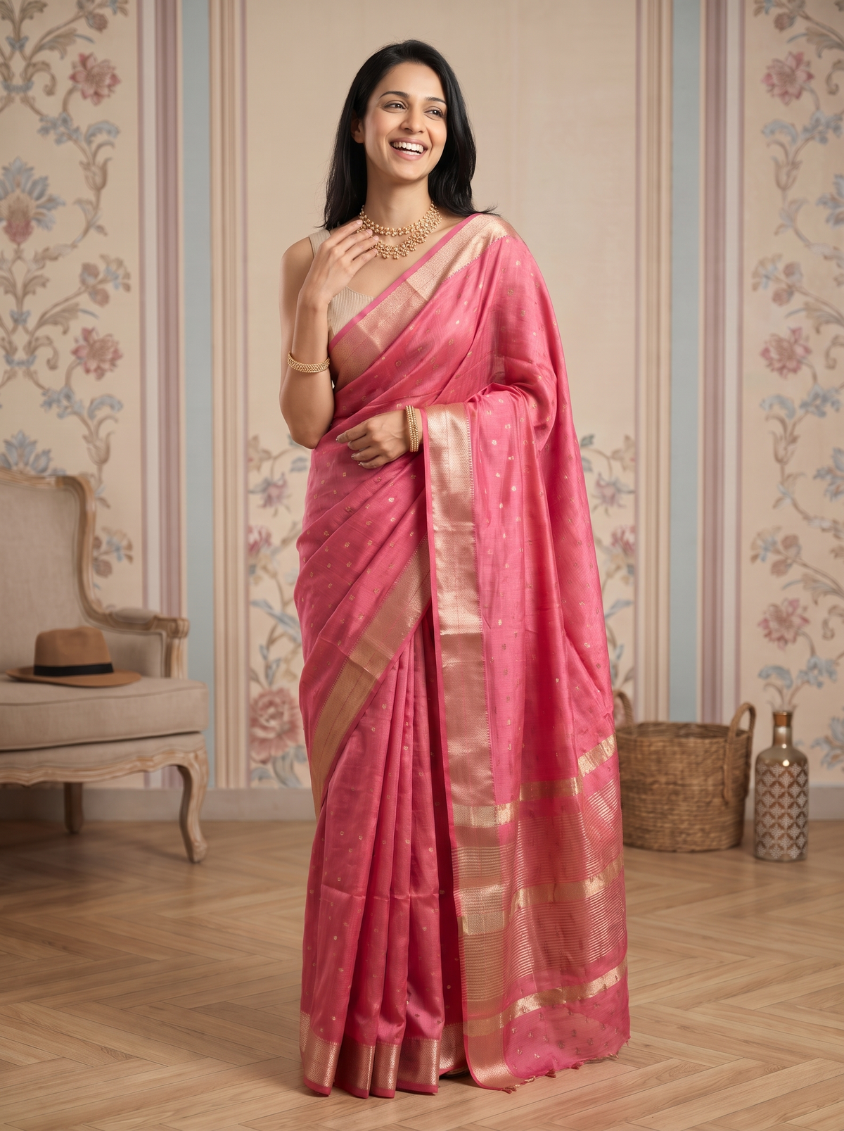 Yuvika Jari Silk Saree