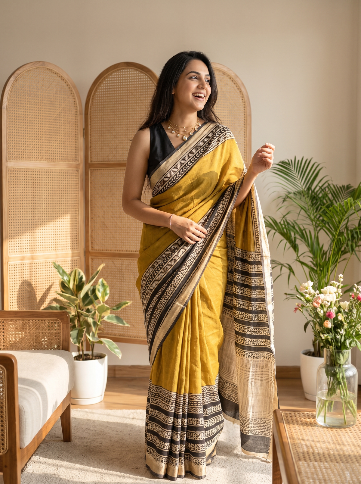 Eshara Maheshwari Cotton Silk Saree