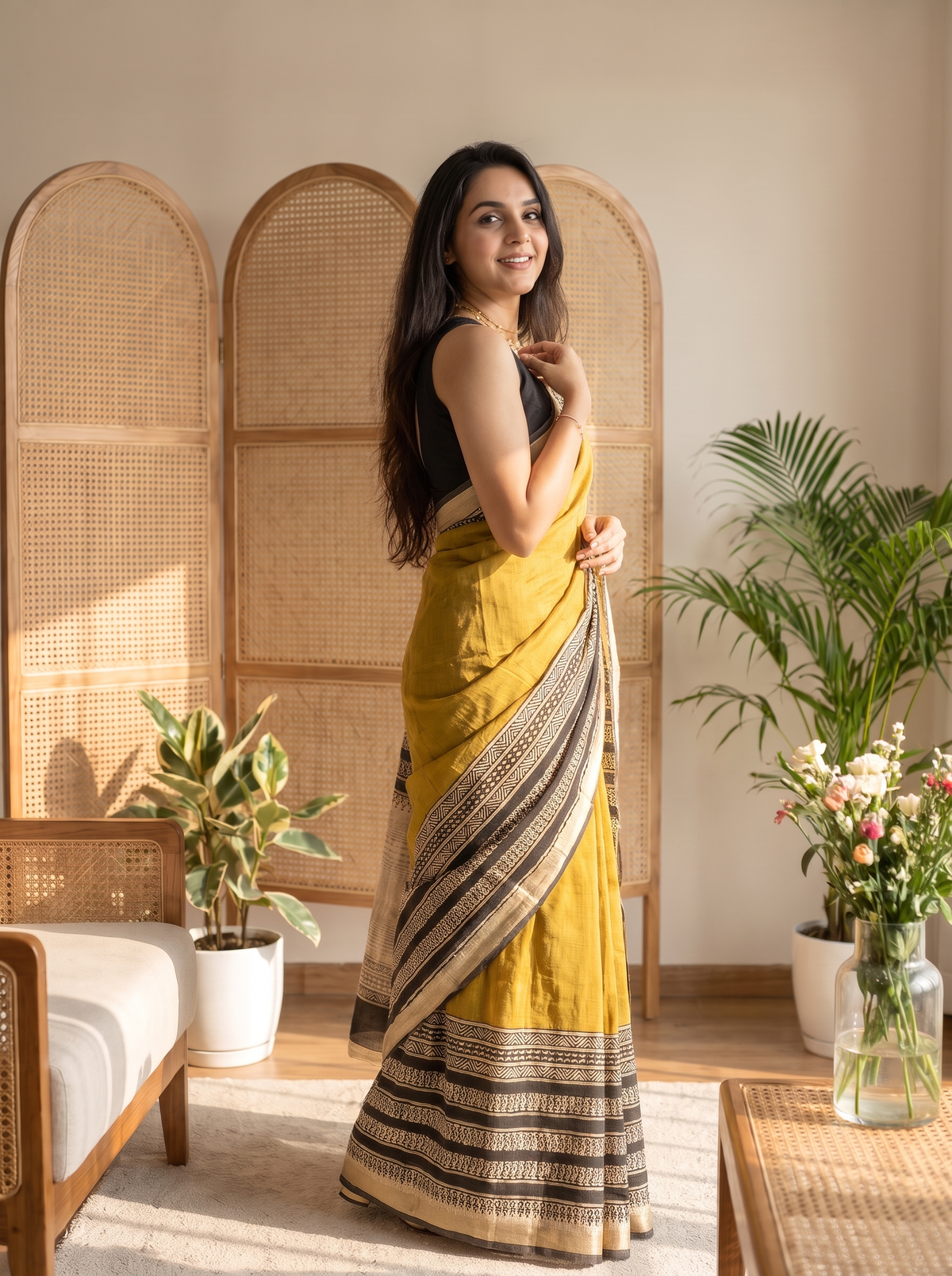 Eshara Maheshwari Cotton Silk Saree