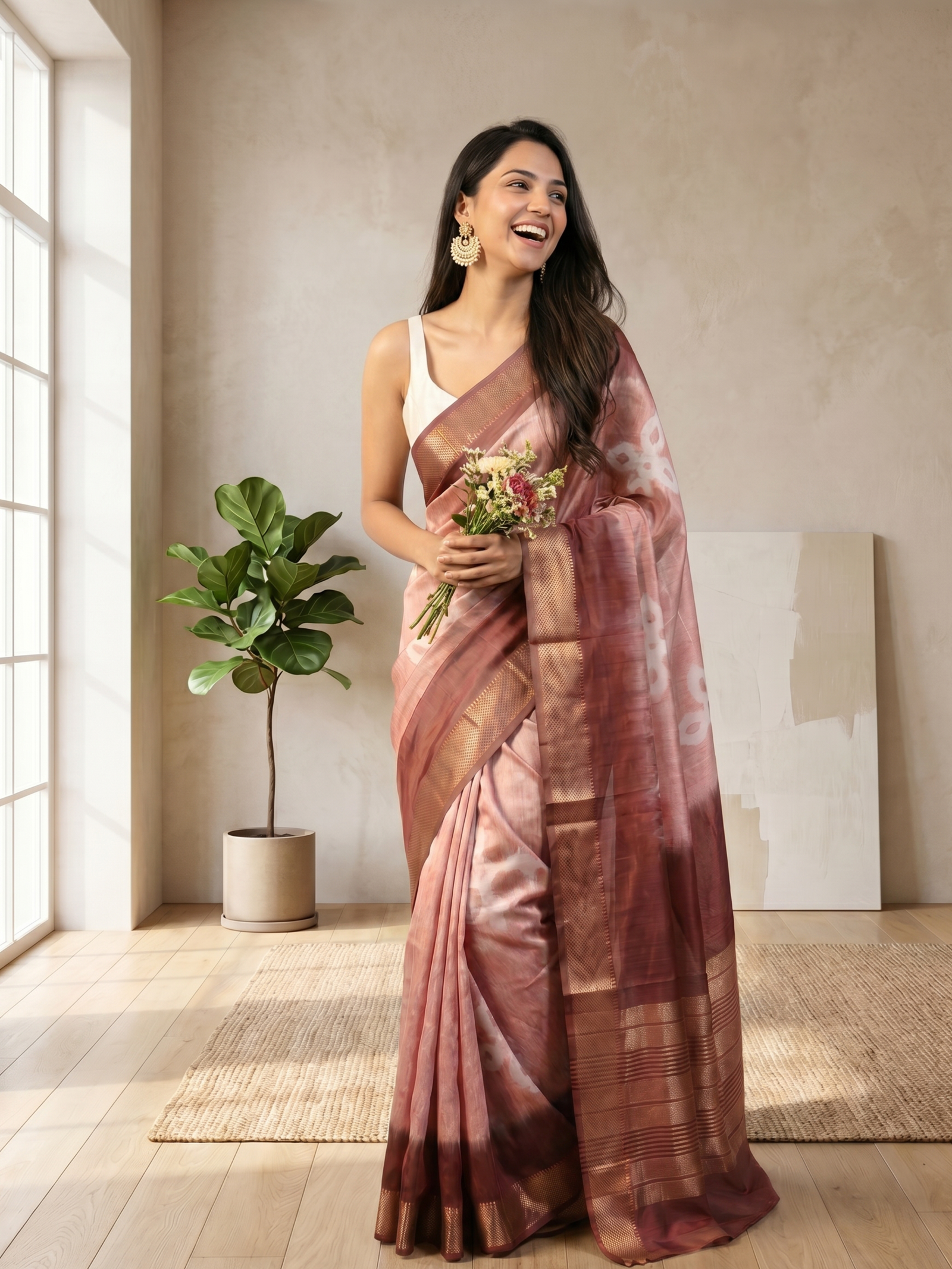 Alankrita Jari Cotton Silk Saree