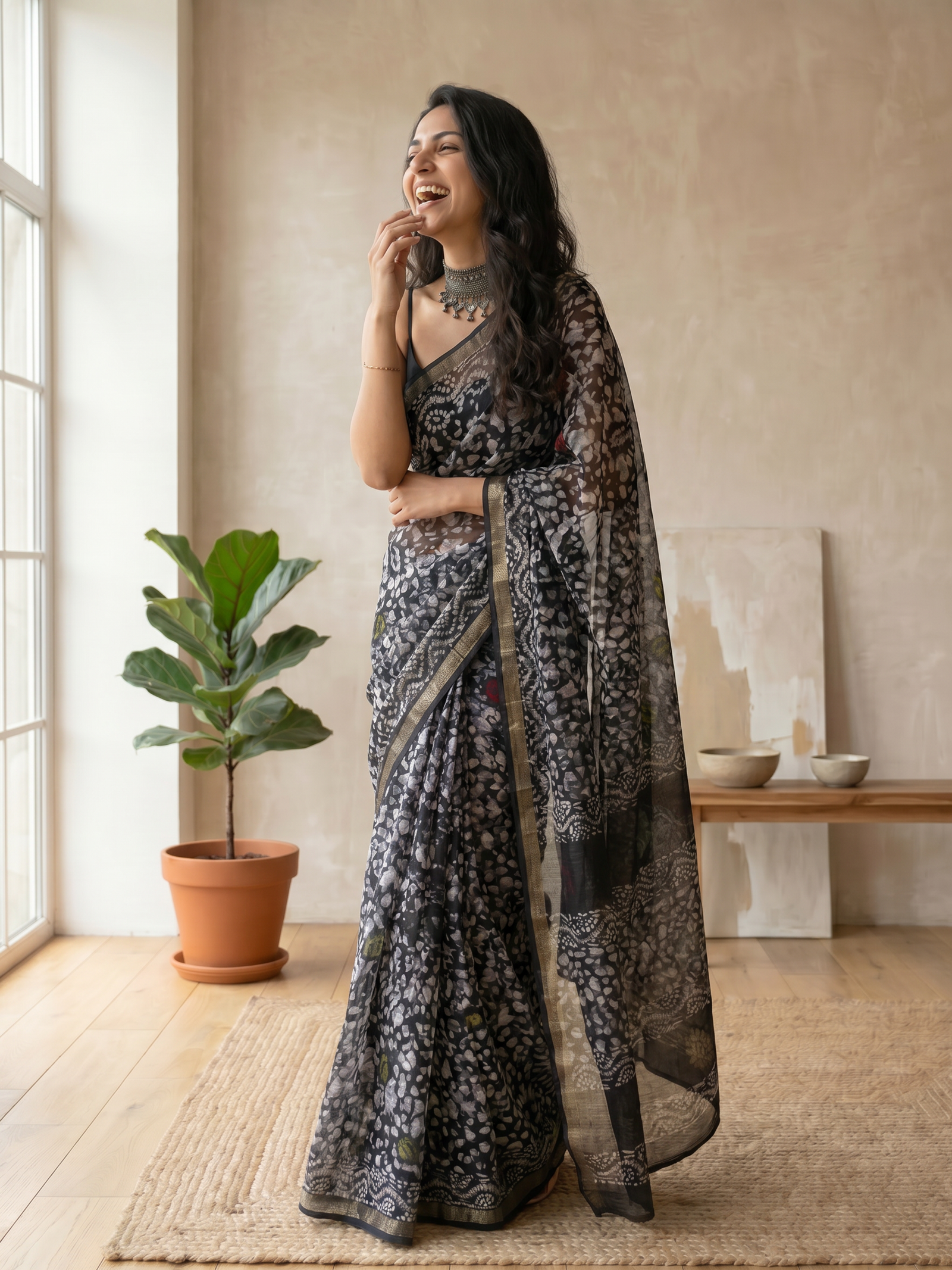 Mrunal Kota Cotton Saree