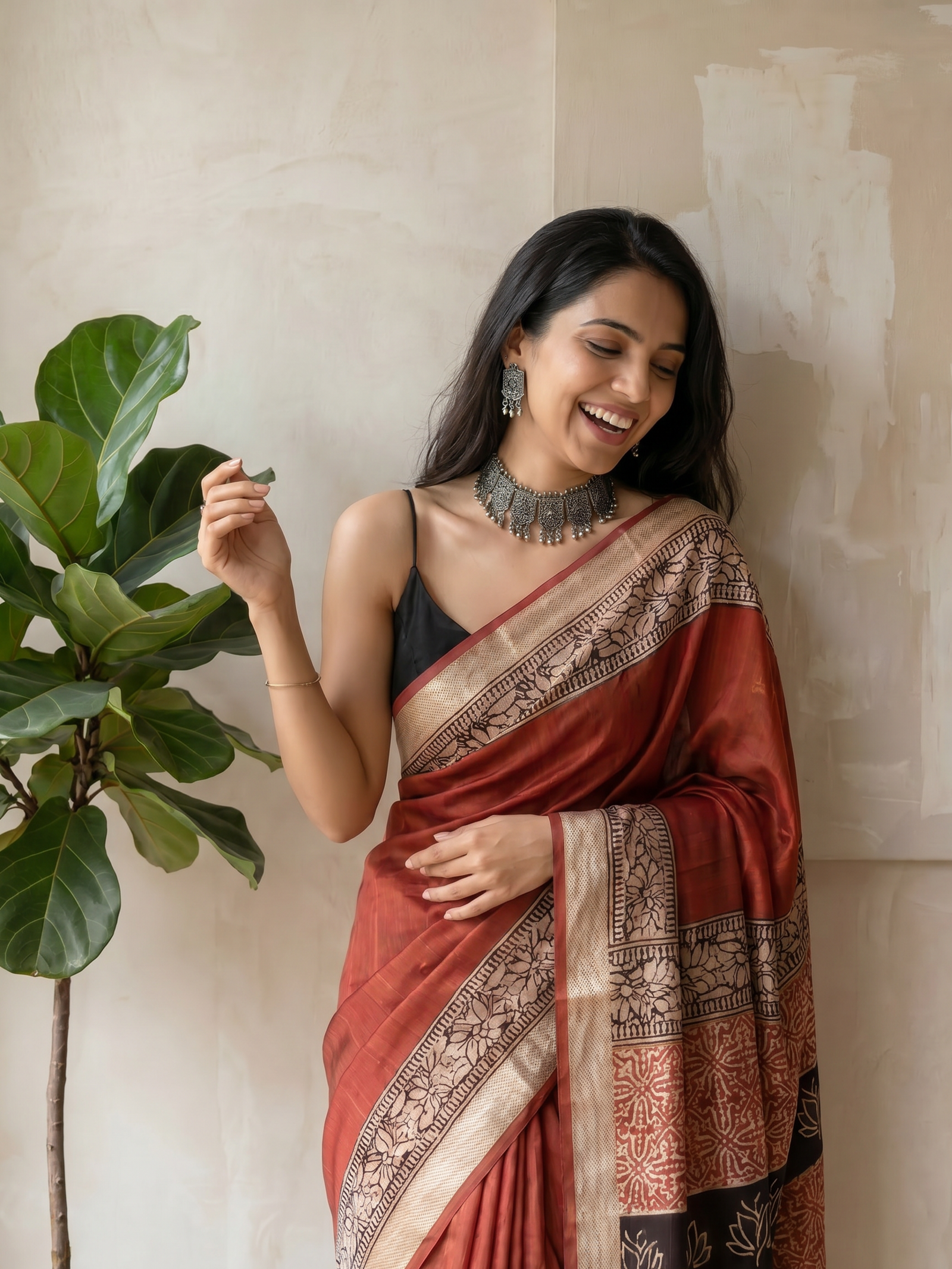 Regal Reva Maheshwari Cotton Silk Saree