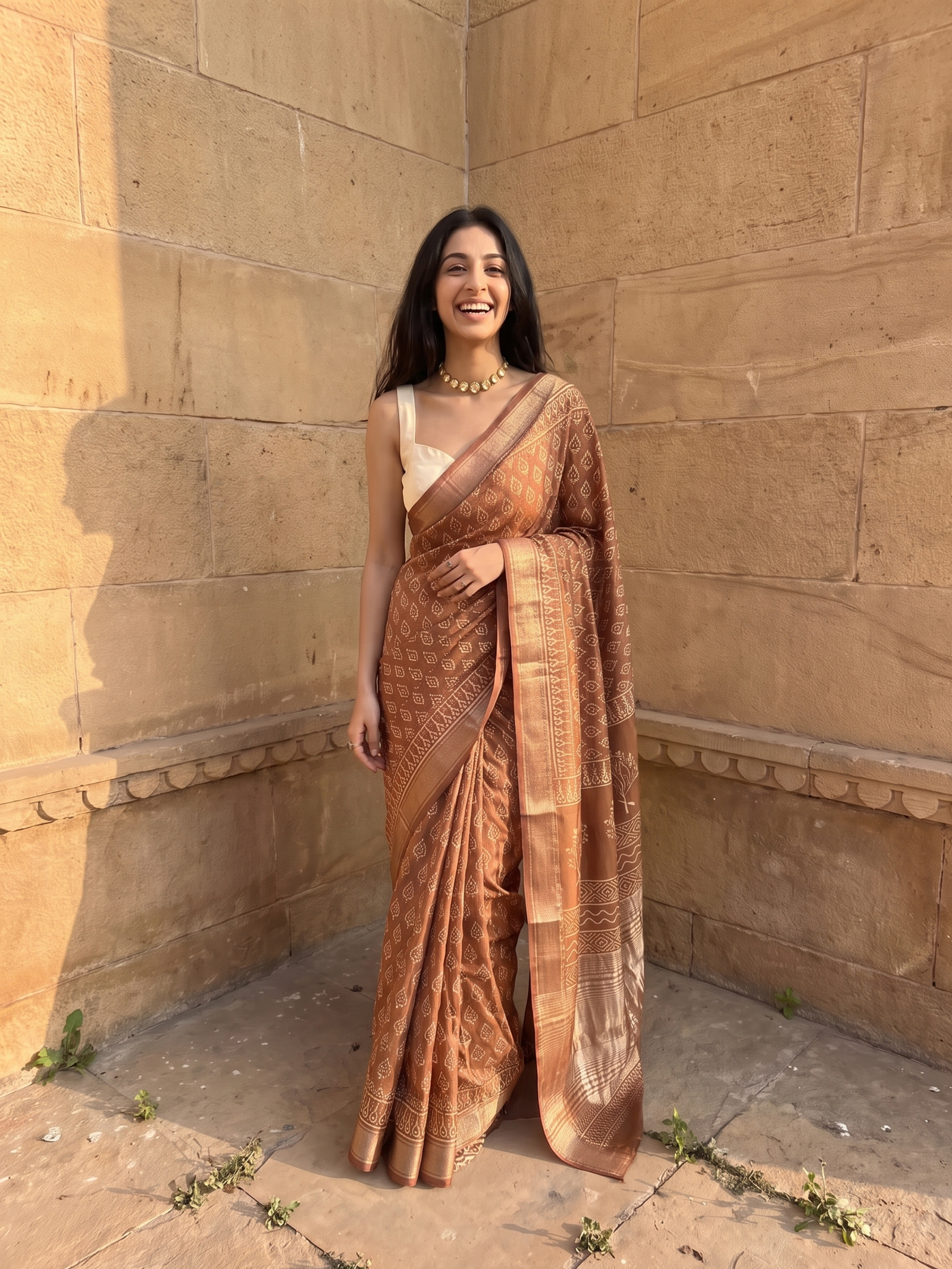 Vasanti Maheshwari Cotton Silk