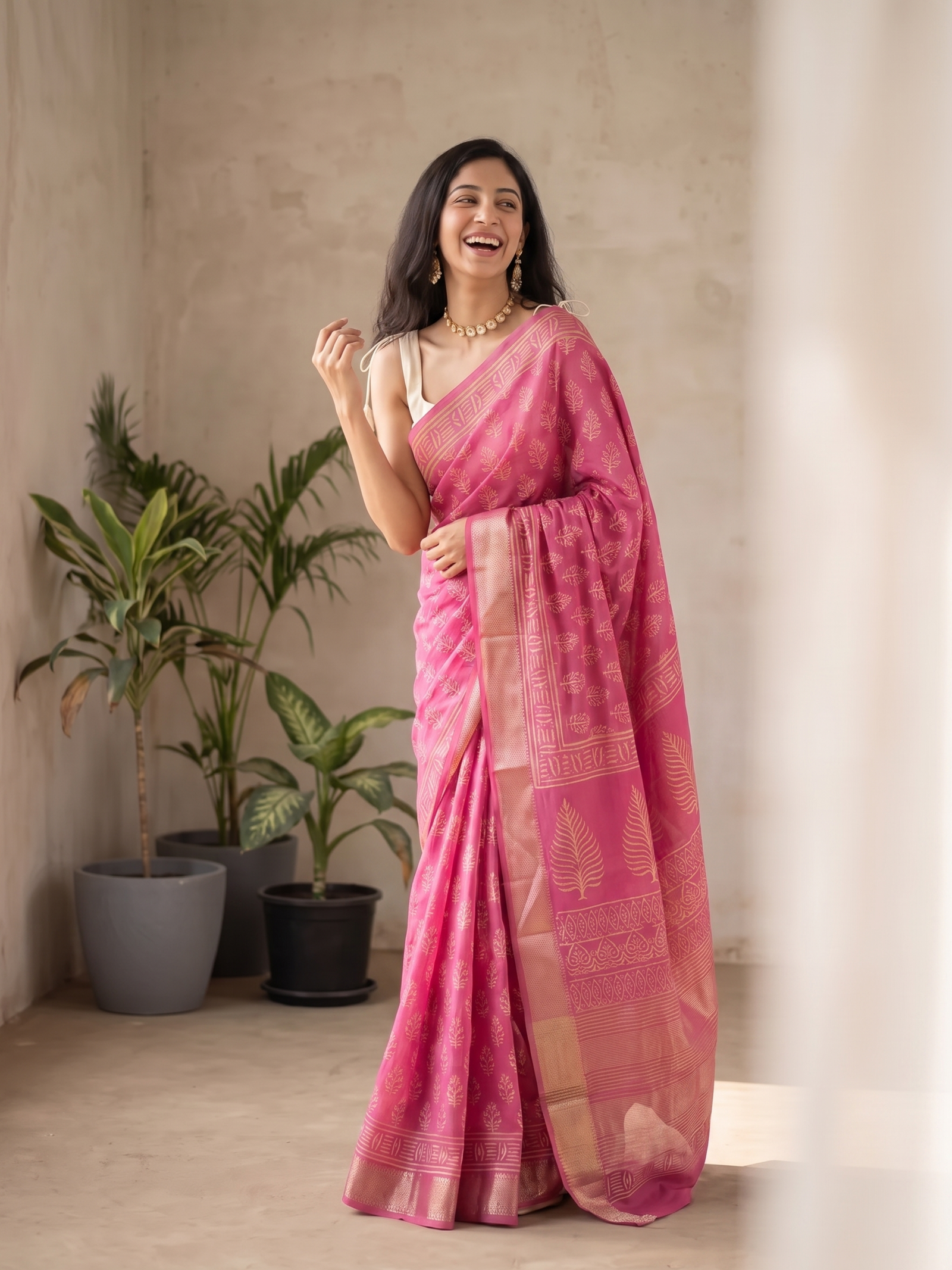 Ziva Maheshwari Cotton Silk