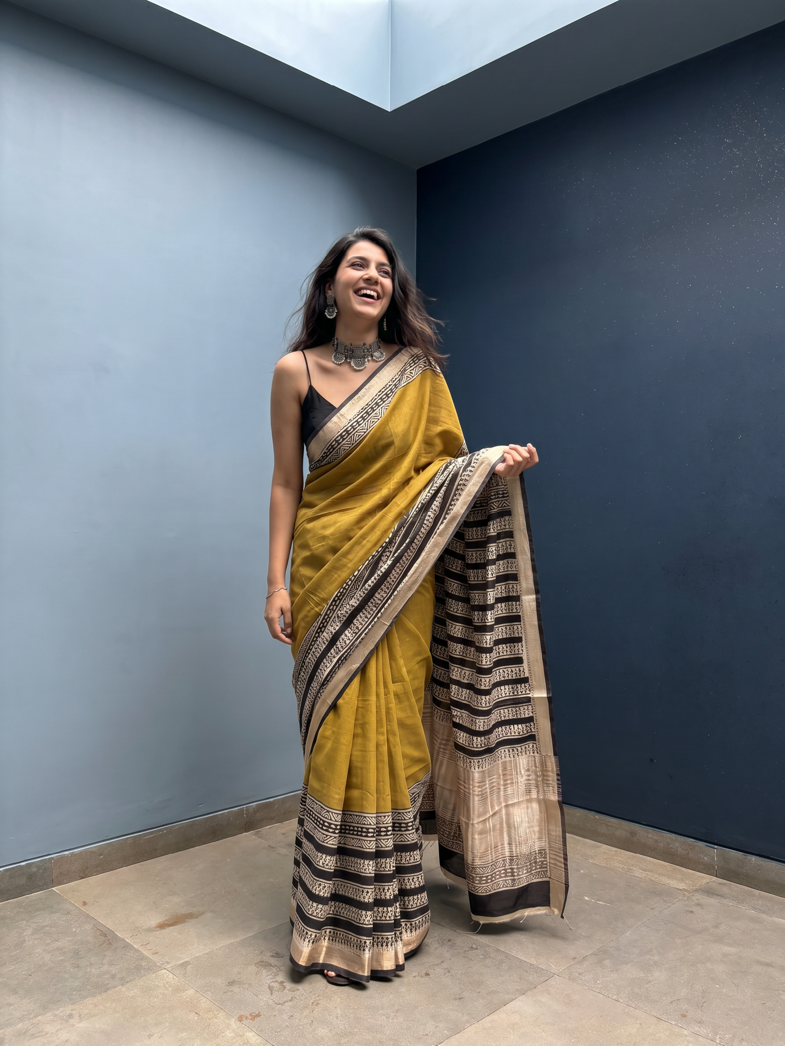 Charulata Maheshwari Cotton Silk Saree