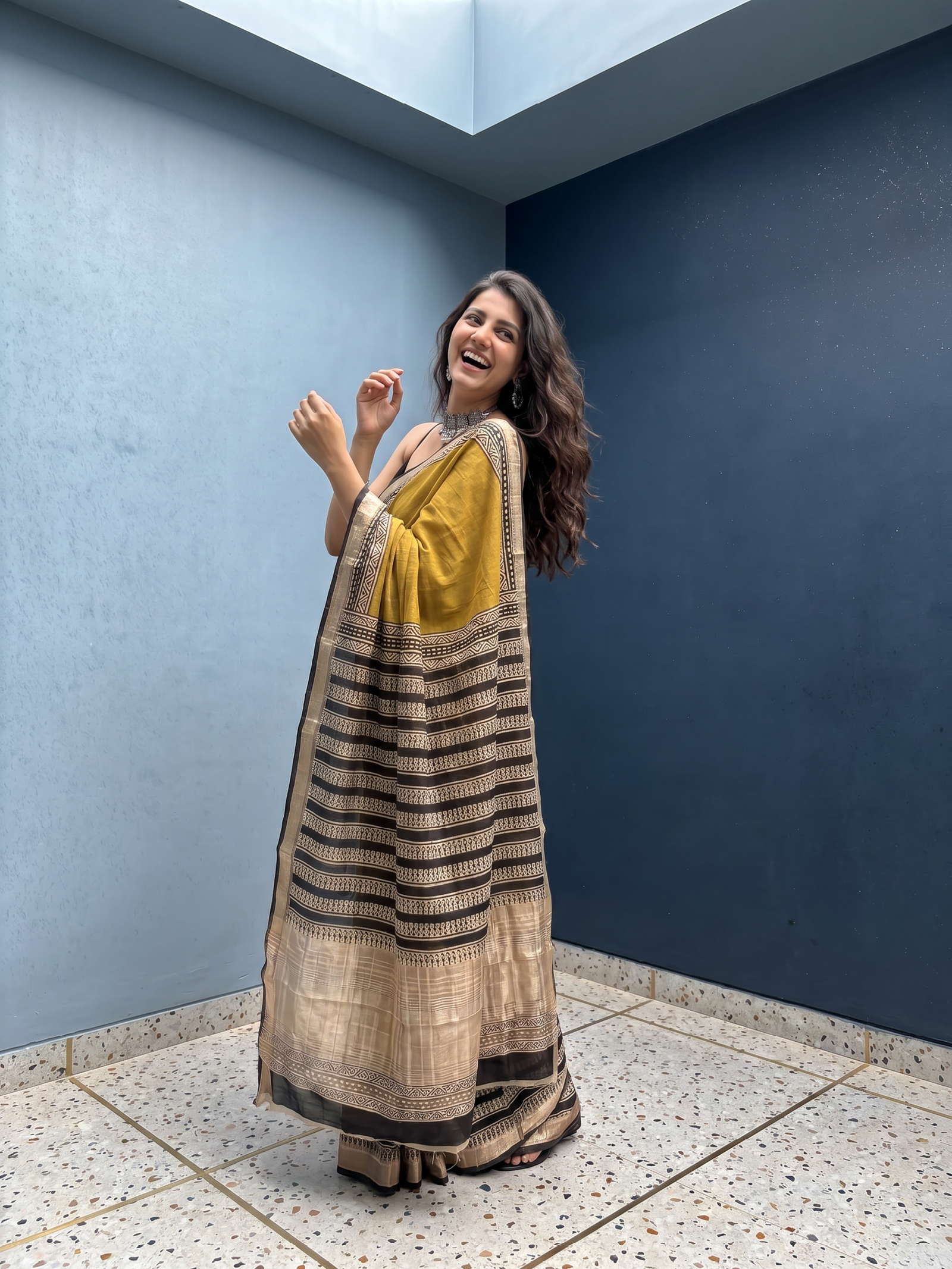 Charulata Maheshwari Cotton Silk Saree