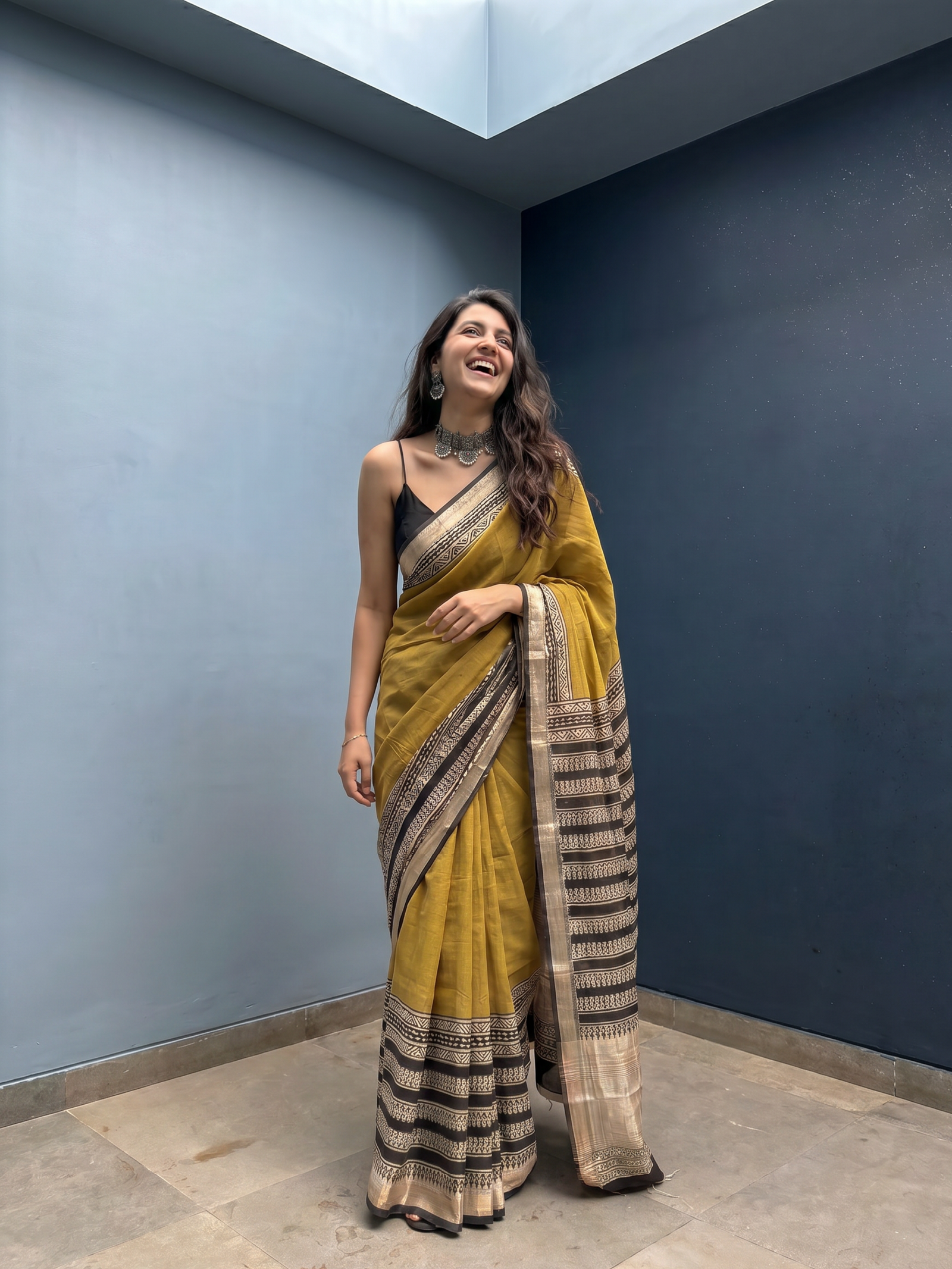 Charulata Maheshwari Cotton Silk Saree