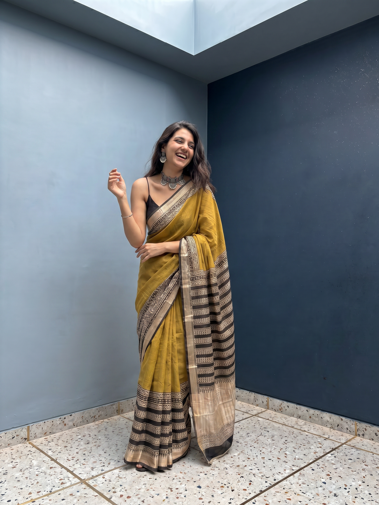 Charulata Maheshwari Cotton Silk Saree