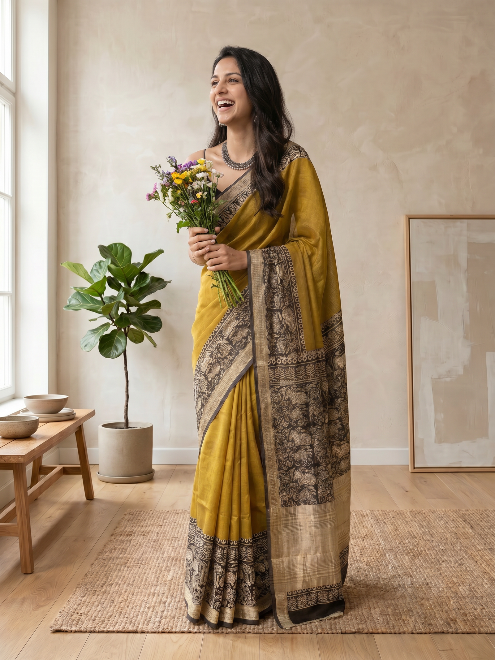Aarisha Maheshwari Cotton Silk Saree