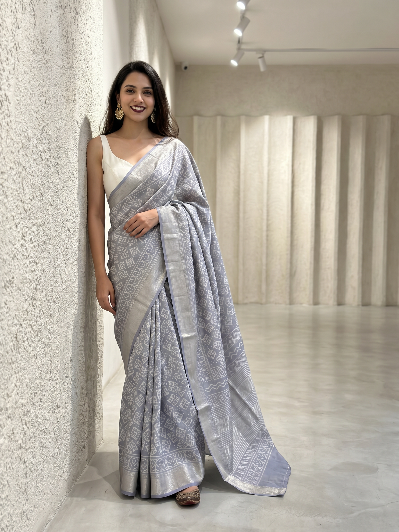 Taarika Maheshwari Cotton Silk Saree
