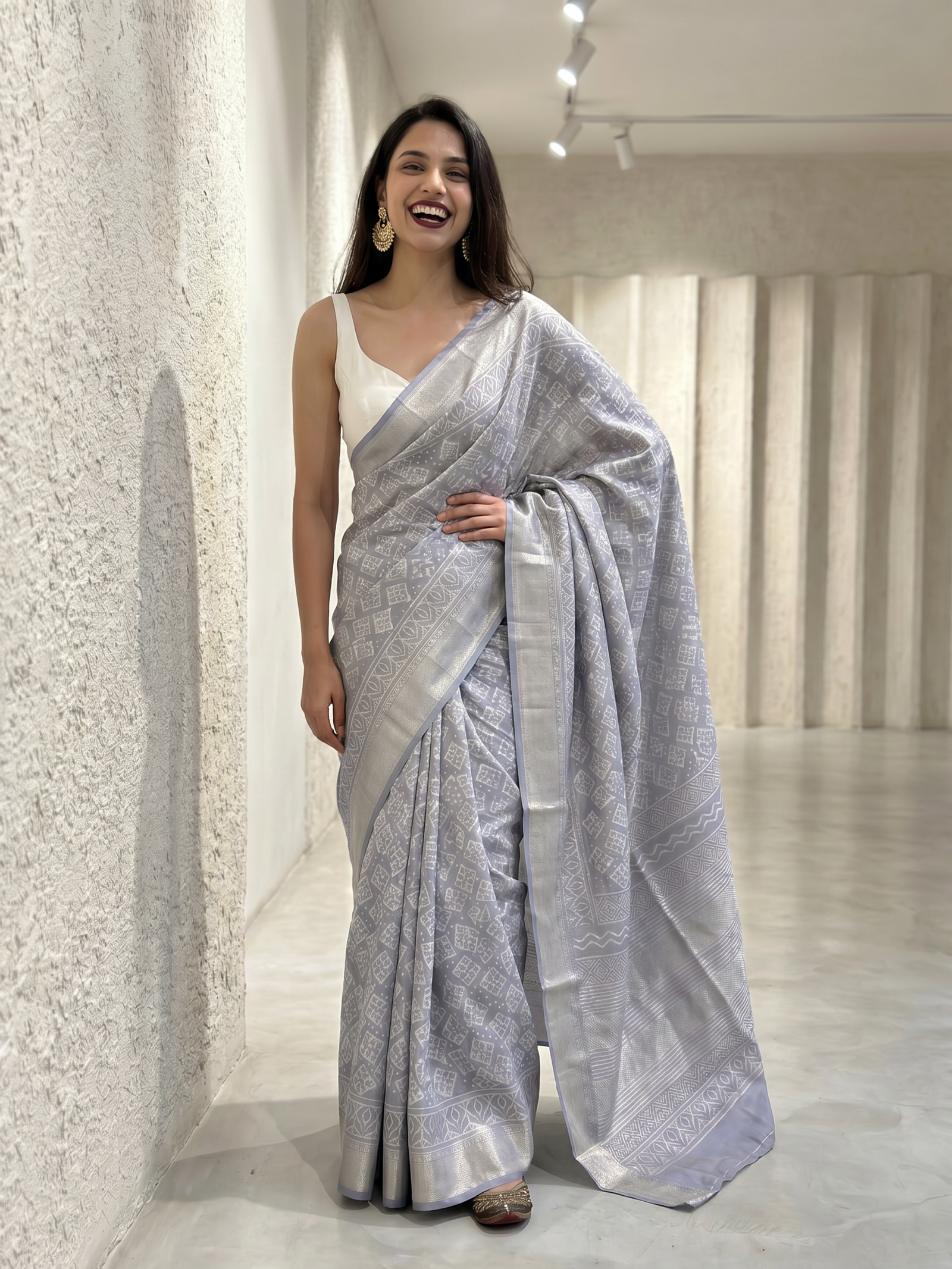 Taarika Maheshwari Cotton Silk Saree
