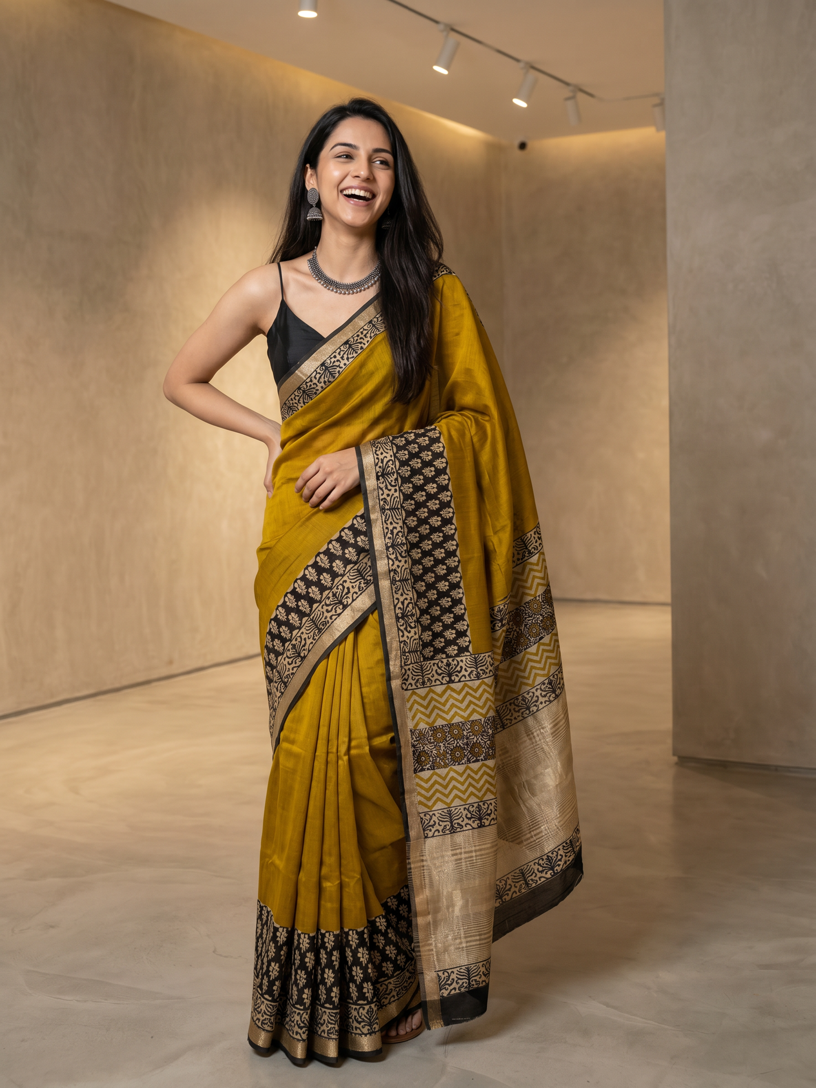 Aneya Maheshwari Cotton Silk Saree