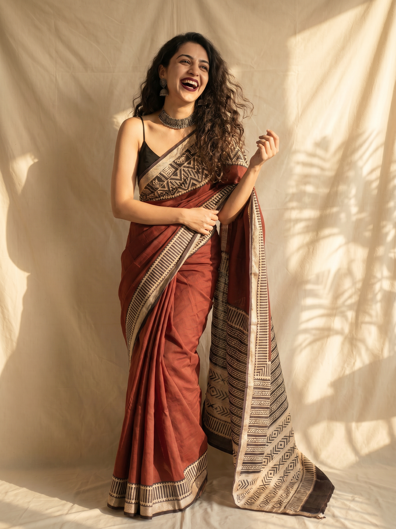 Lahira Maheshwari Cotton Silk Saree