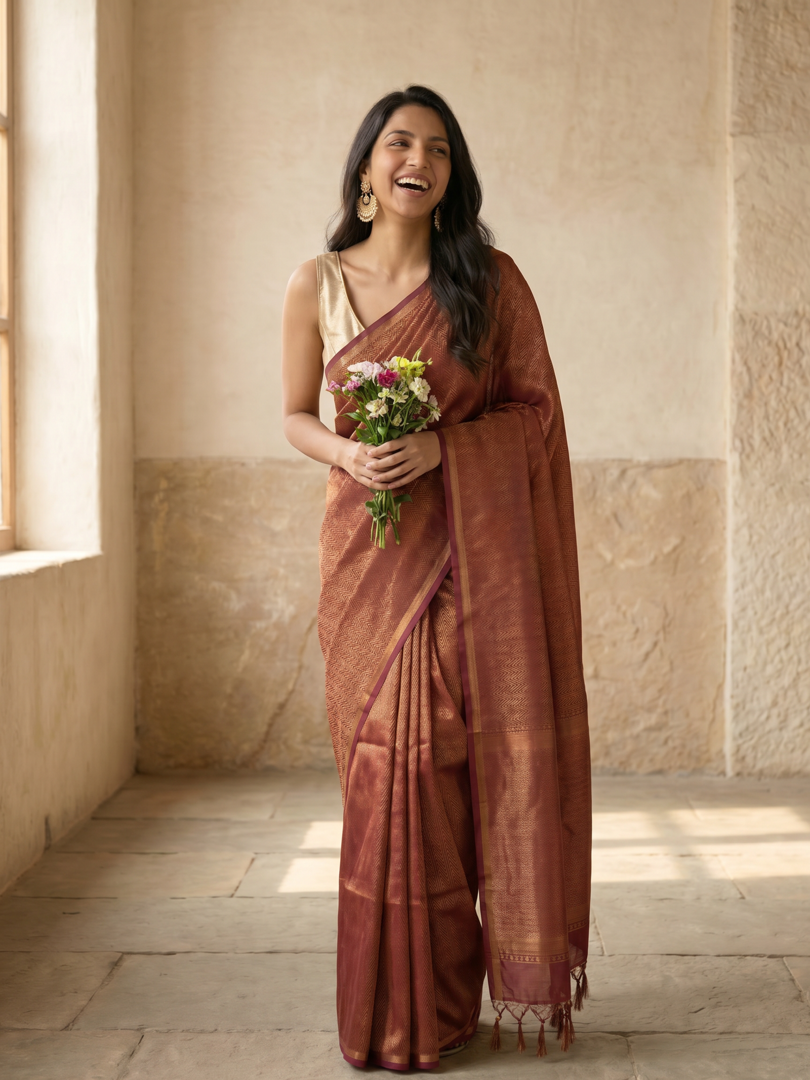 Avani Jari Cotton Silk Saree